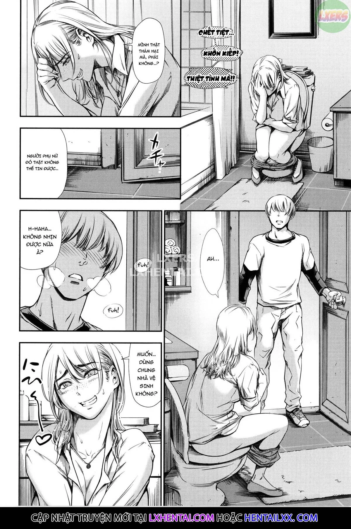 HentaiVN.net - Ảnh 14 - Anata No Oku-San Uwaki Shitemasu Yo - Chap 3