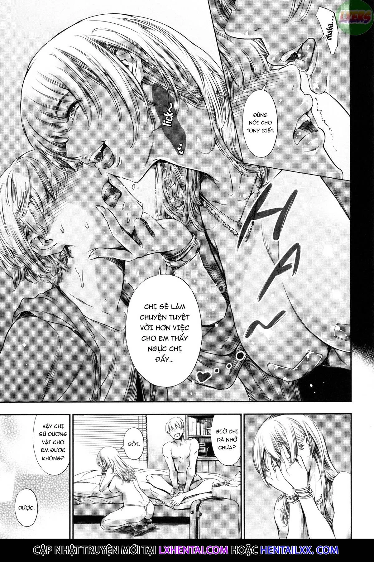HentaiVN.net - Ảnh 36 - Anata No Oku-San Uwaki Shitemasu Yo - Chap 3