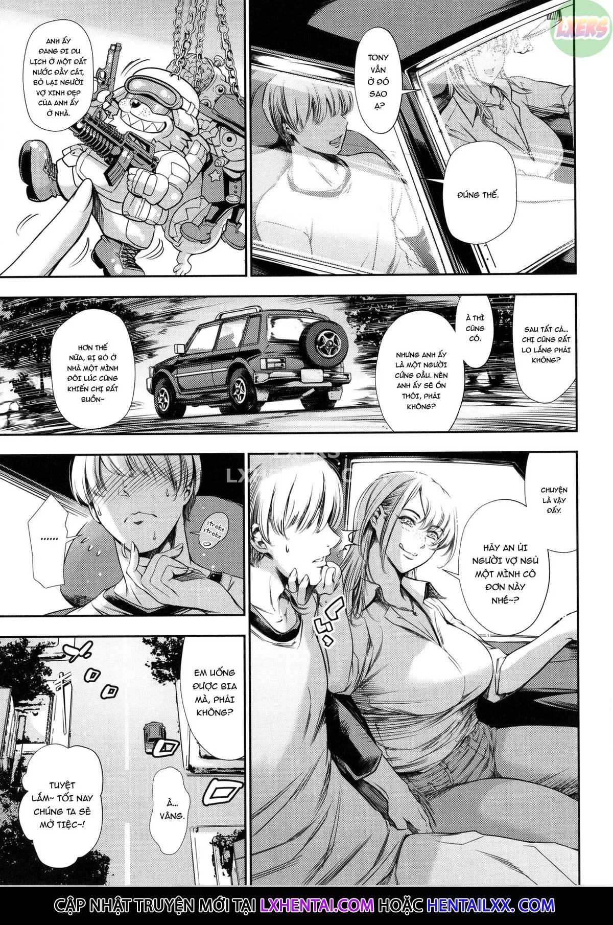 HentaiVN.net - Ảnh 9 - Anata No Oku-San Uwaki Shitemasu Yo - Chap 3