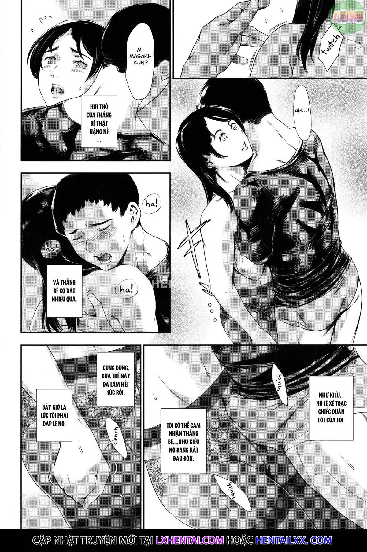 HentaiVN.net - Ảnh 10 - Anata No Oku-San Uwaki Shitemasu Yo - Chap 4