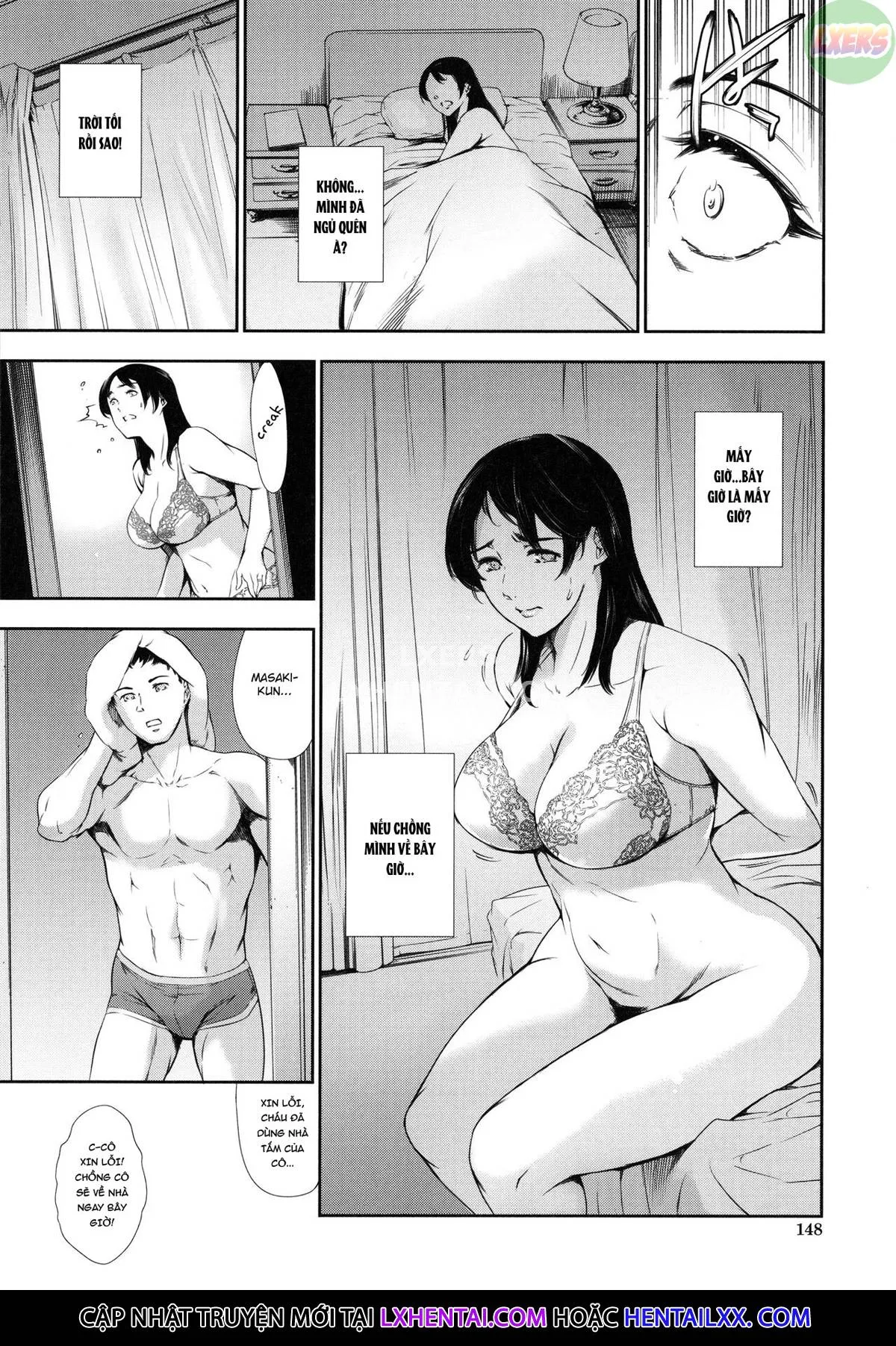 HentaiVN.net - Ảnh 20 - Anata No Oku-San Uwaki Shitemasu Yo - Chap 4