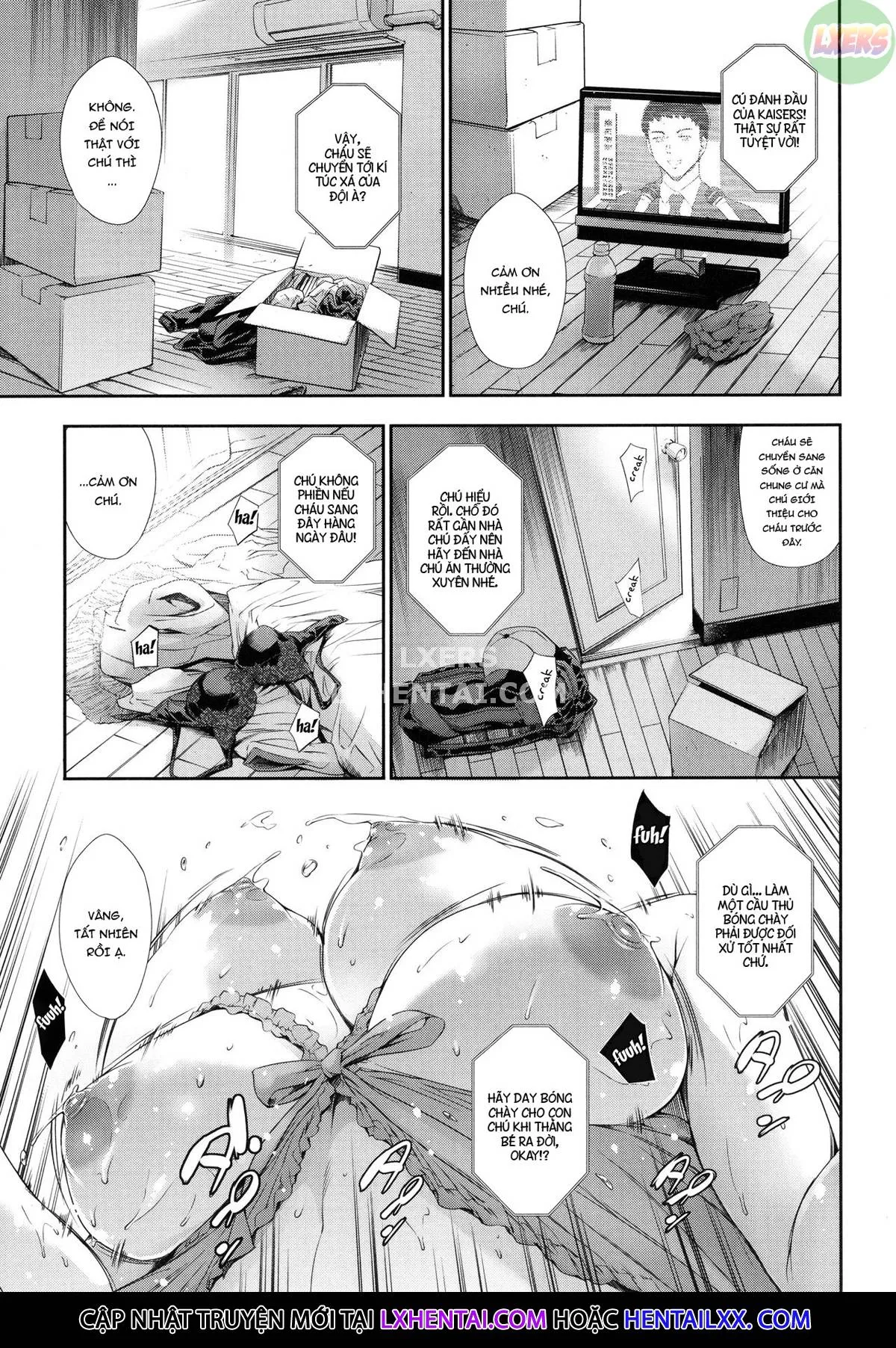 HentaiVN.net - Ảnh 33 - Anata No Oku-San Uwaki Shitemasu Yo - Chap 4