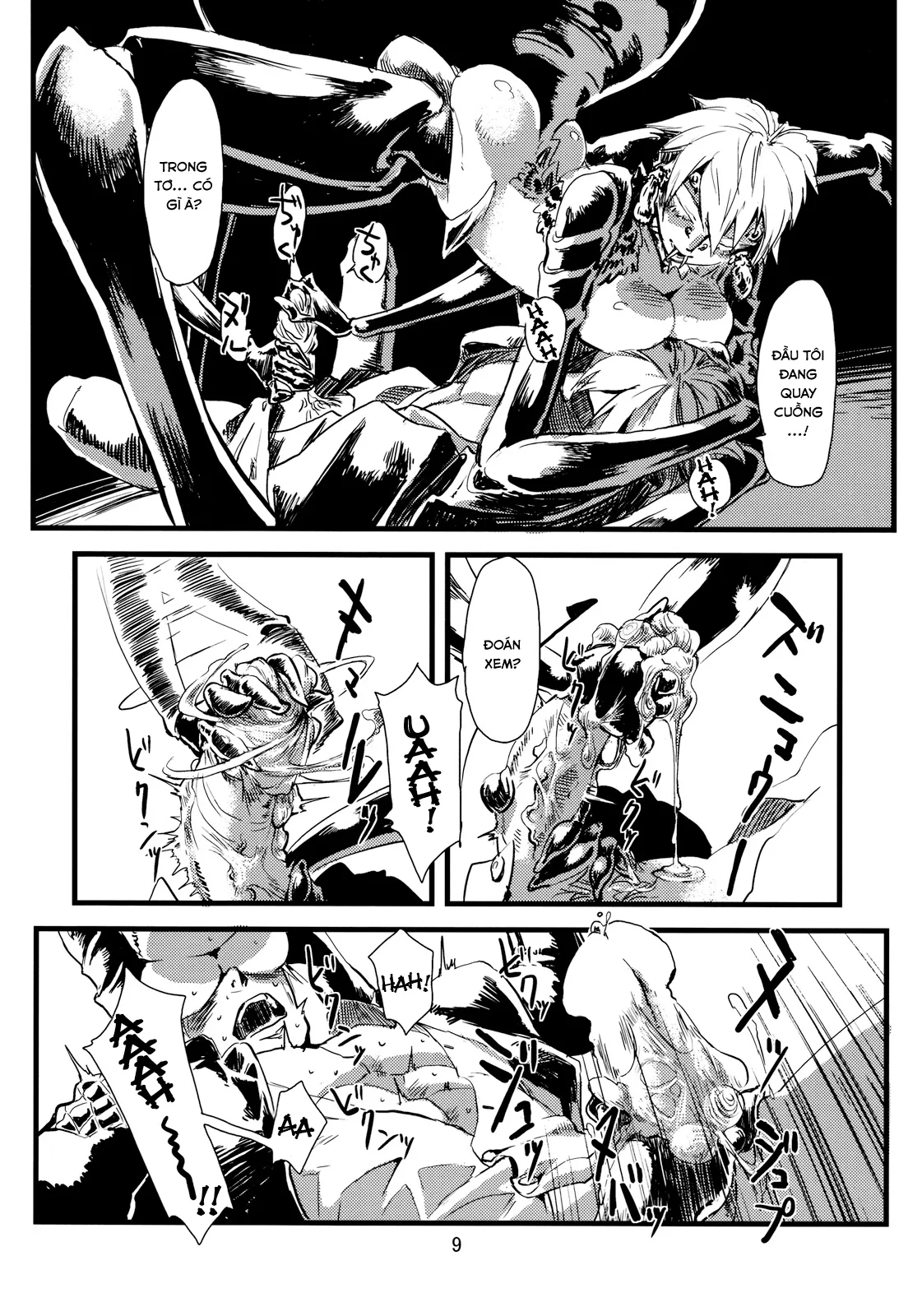HentaiVN.net - Ảnh 10 - Jingai Shunman - Chap 1.0: Nhện