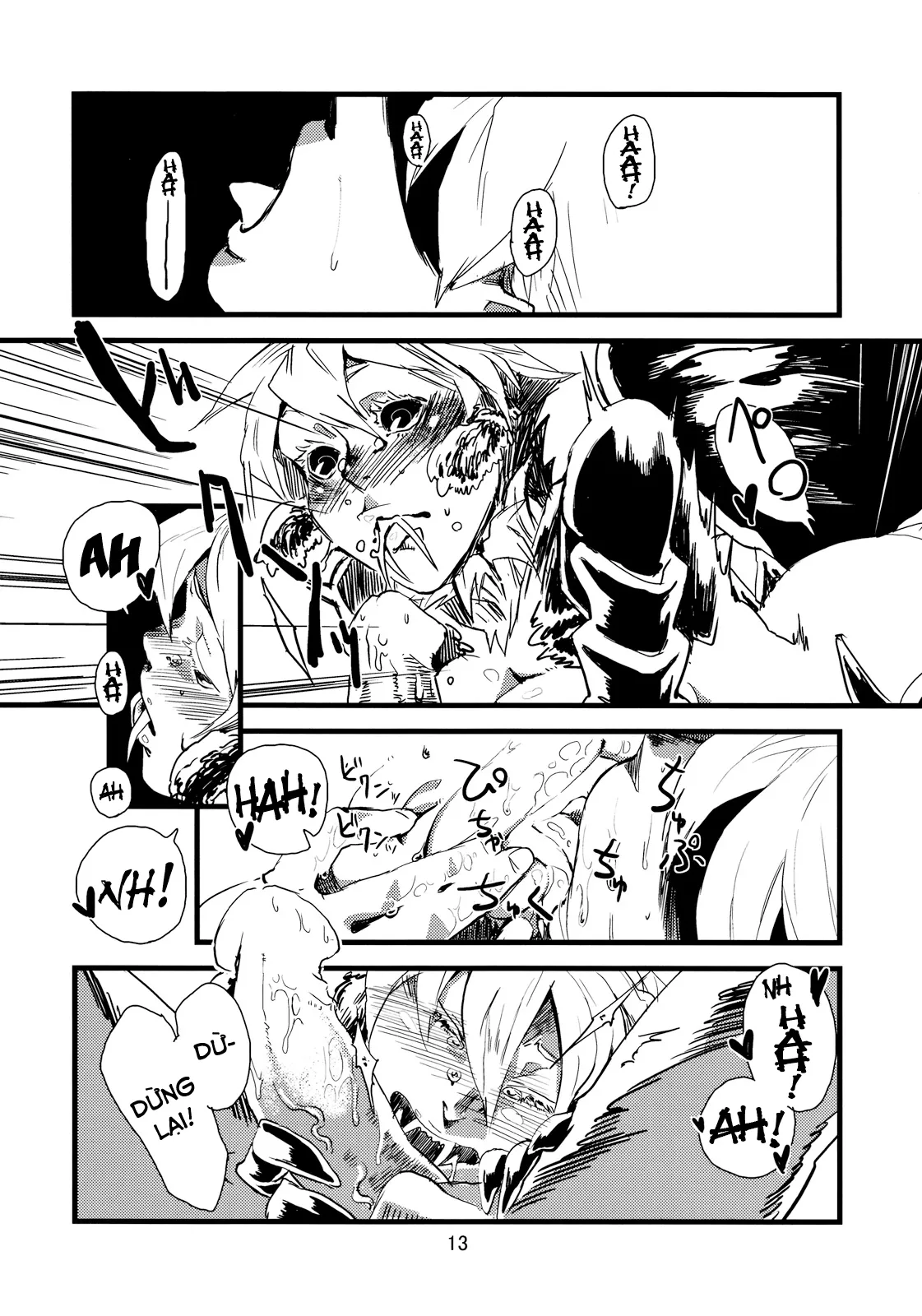 HentaiVN.net - Ảnh 14 - Jingai Shunman - Chap 1.0: Nhện