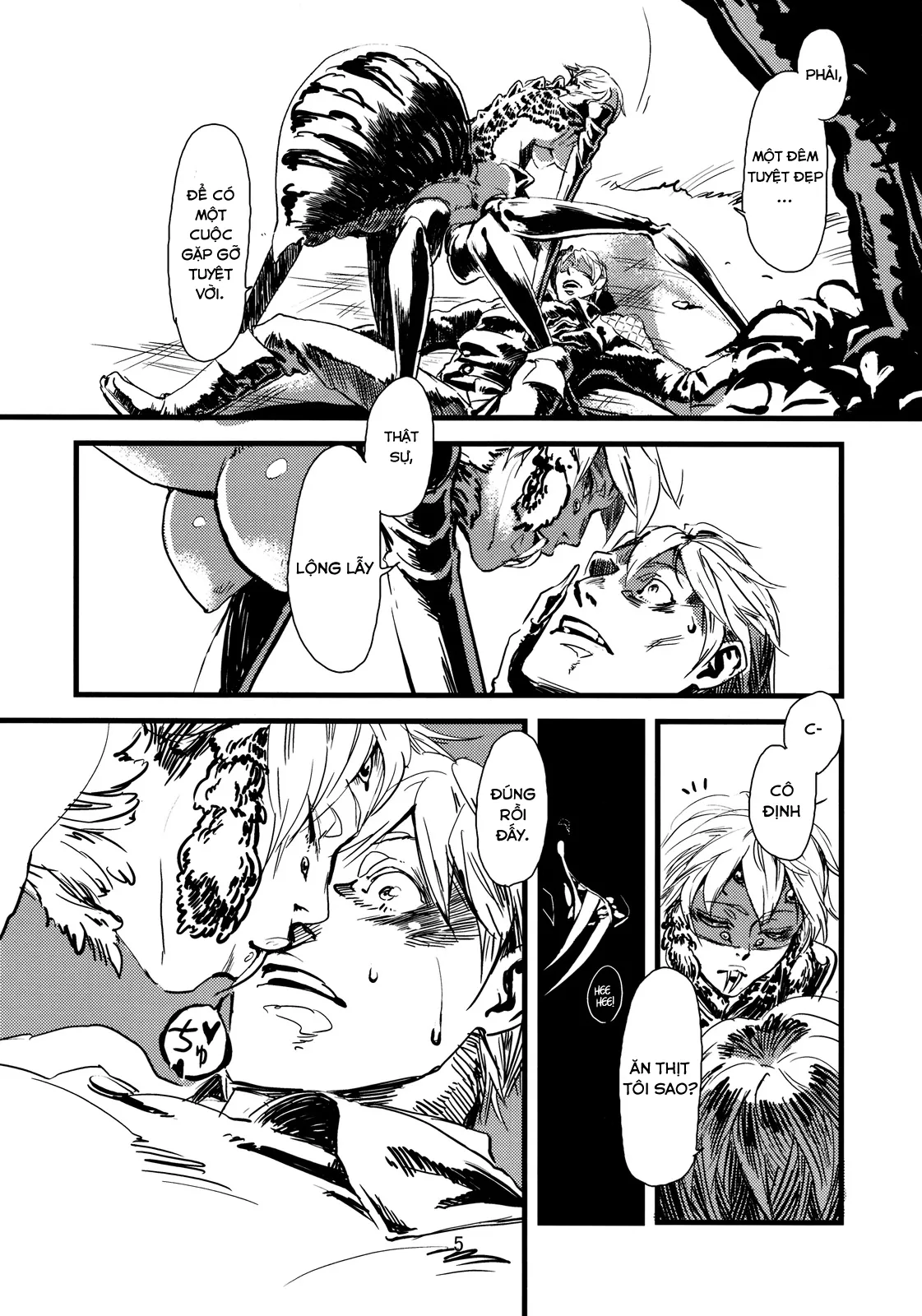 HentaiVN.net - Ảnh 6 - Jingai Shunman - Chap 1.0: Nhện