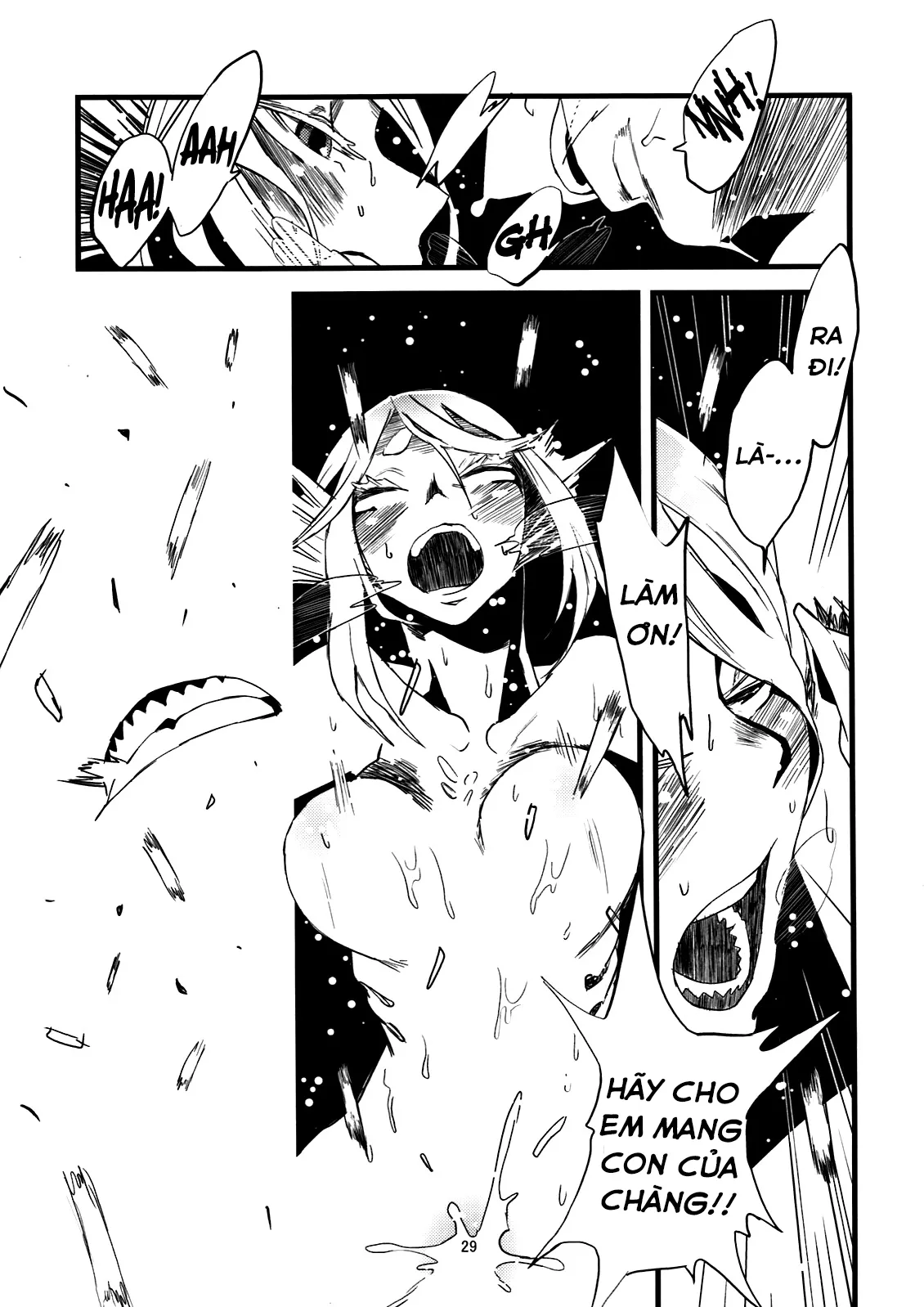 HentaiVN.net - Ảnh 30 - Jingai Shunman - Chap 4.0: Cá