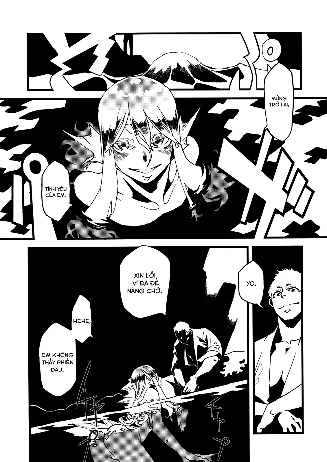 HentaiVN.net - Ảnh 6 - Jingai Shunman - Chap 4.0: Cá