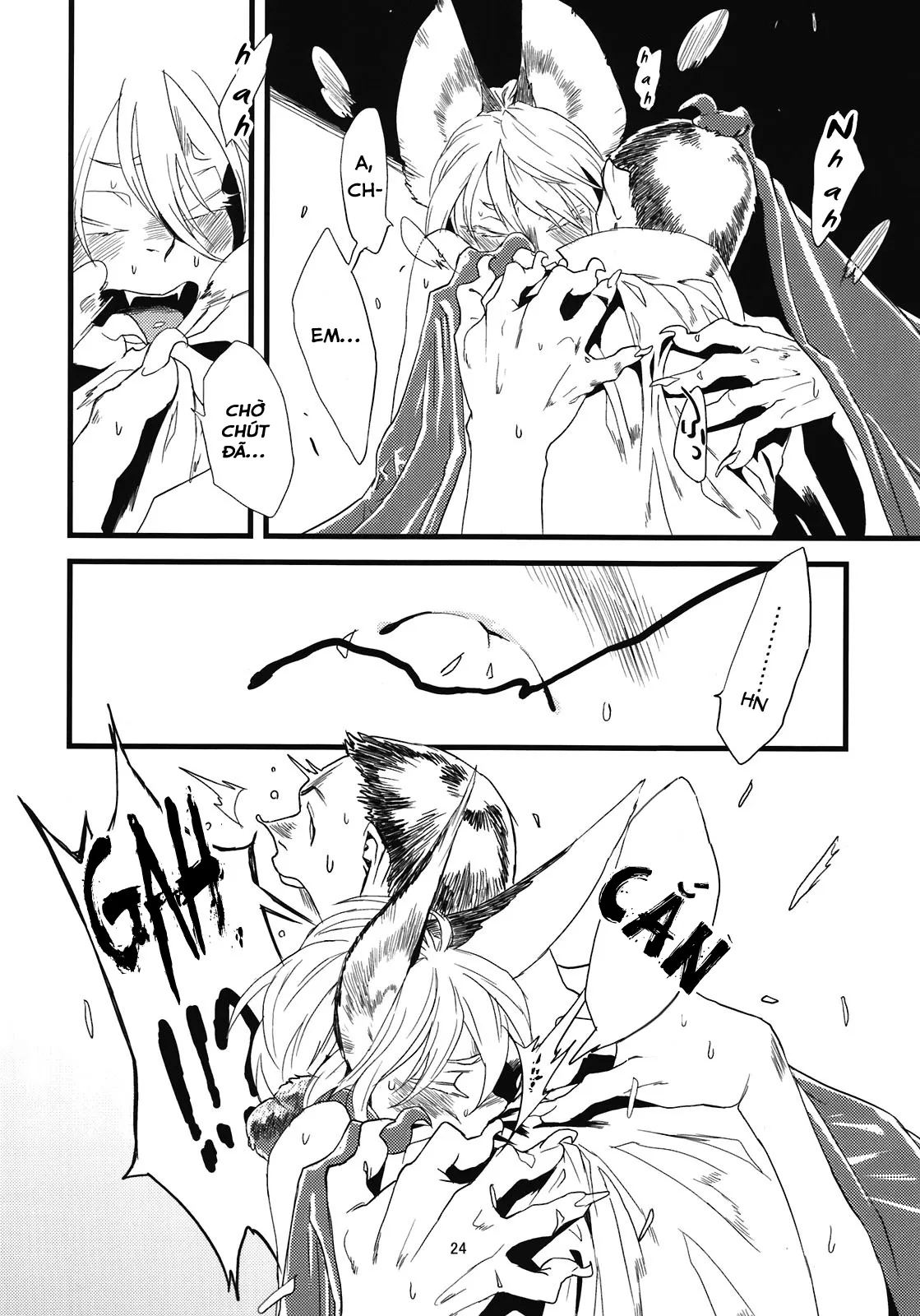 HentaiVN.net - Ảnh 26 - Jingai Shunman - Chap 5.0: Dơi
