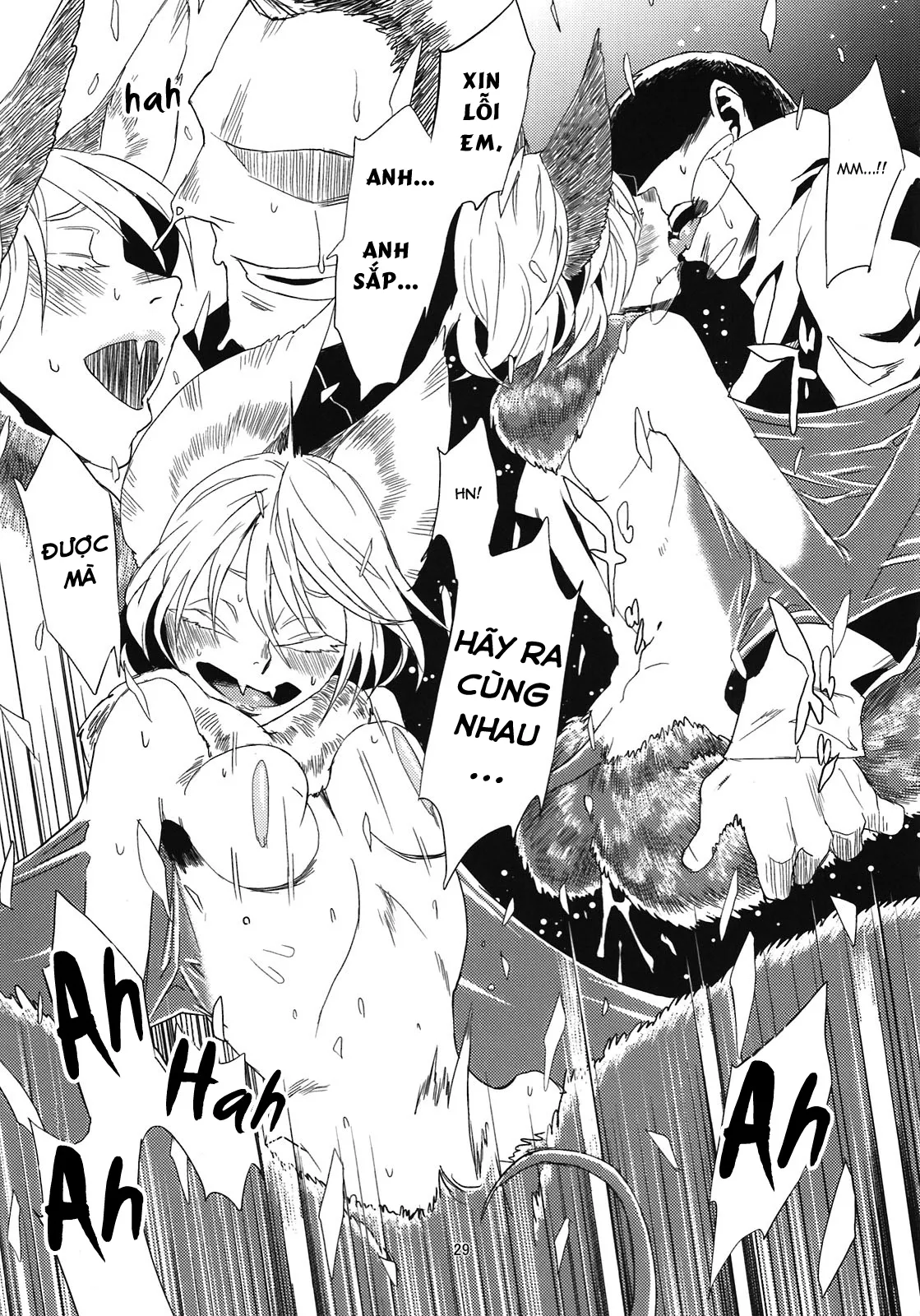 HentaiVN.net - Ảnh 31 - Jingai Shunman - Chap 5.0: Dơi