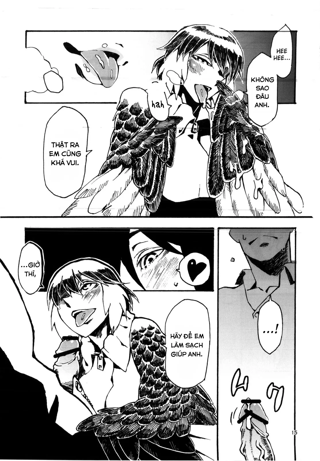 HentaiVN.net - Ảnh 16 - Jingai Shunman - Chap 6.0: Chim