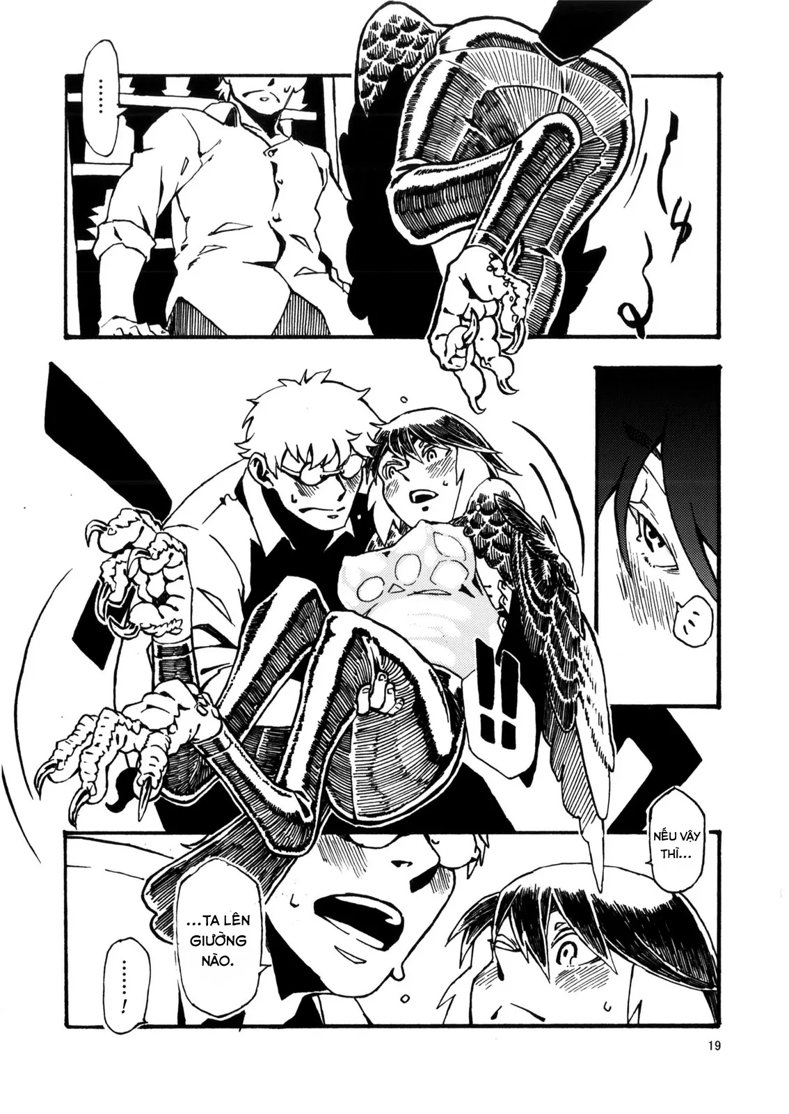 HentaiVN.net - Ảnh 20 - Jingai Shunman - Chap 6.0: Chim