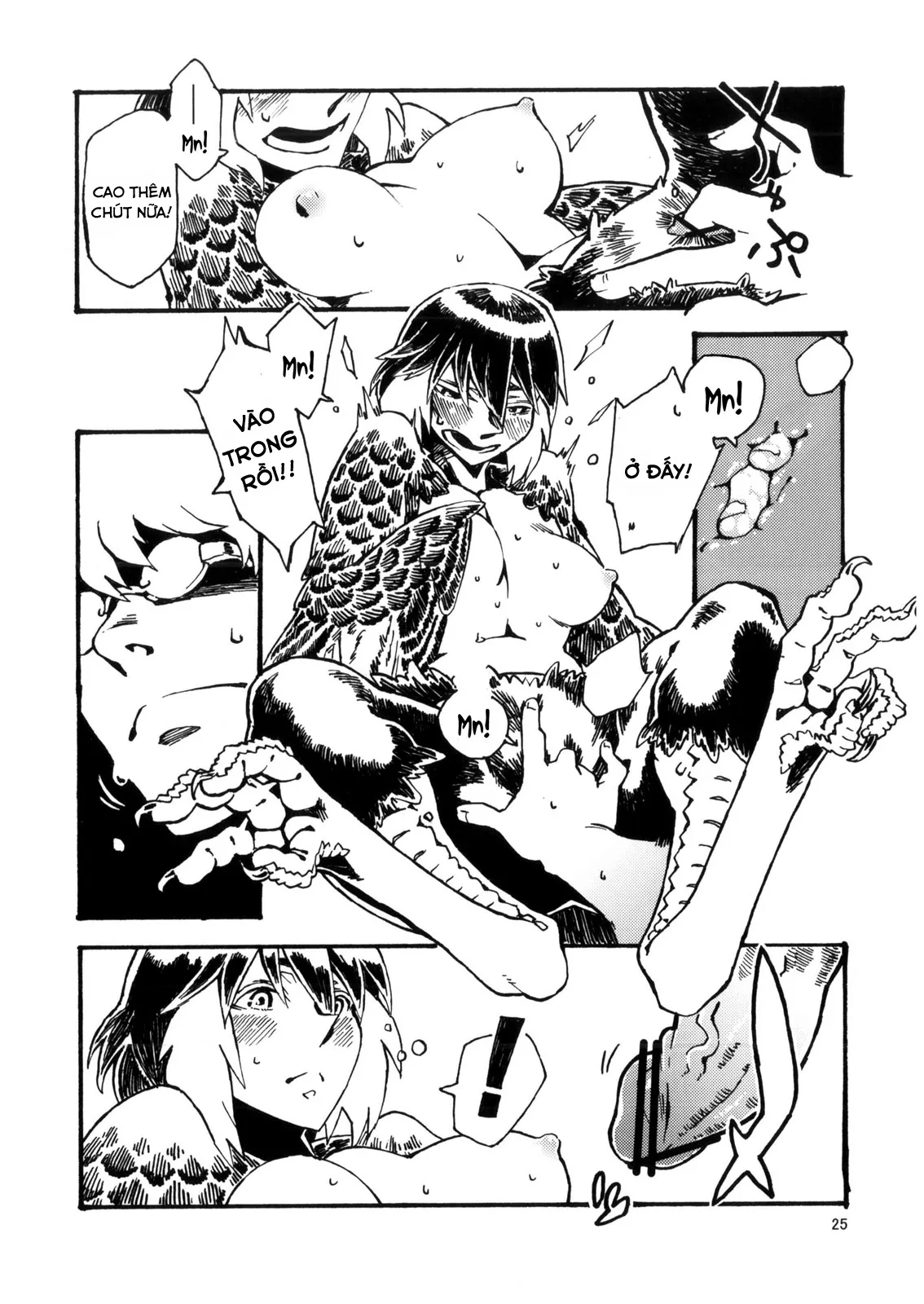 HentaiVN.net - Ảnh 26 - Jingai Shunman - Chap 6.0: Chim