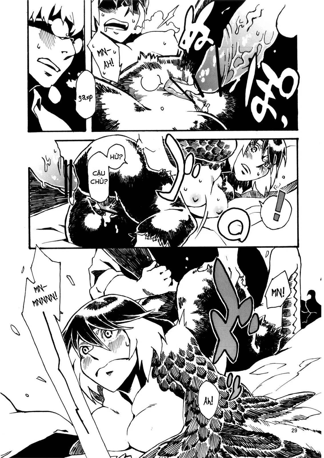 HentaiVN.net - Ảnh 30 - Jingai Shunman - Chap 6.0: Chim