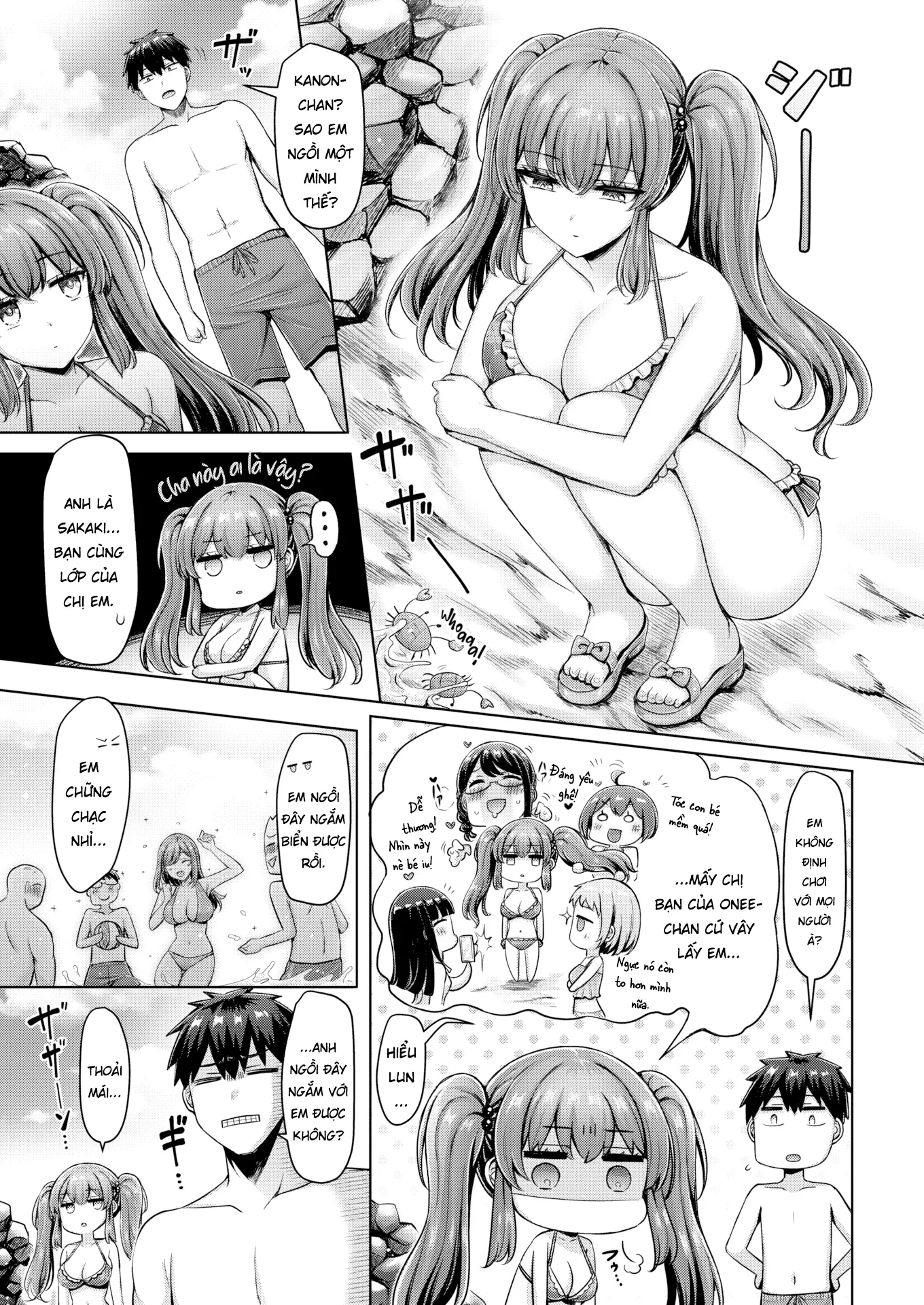 HentaiVN.net - Ảnh 3 - Hotgirl bãi biển - Oneshot