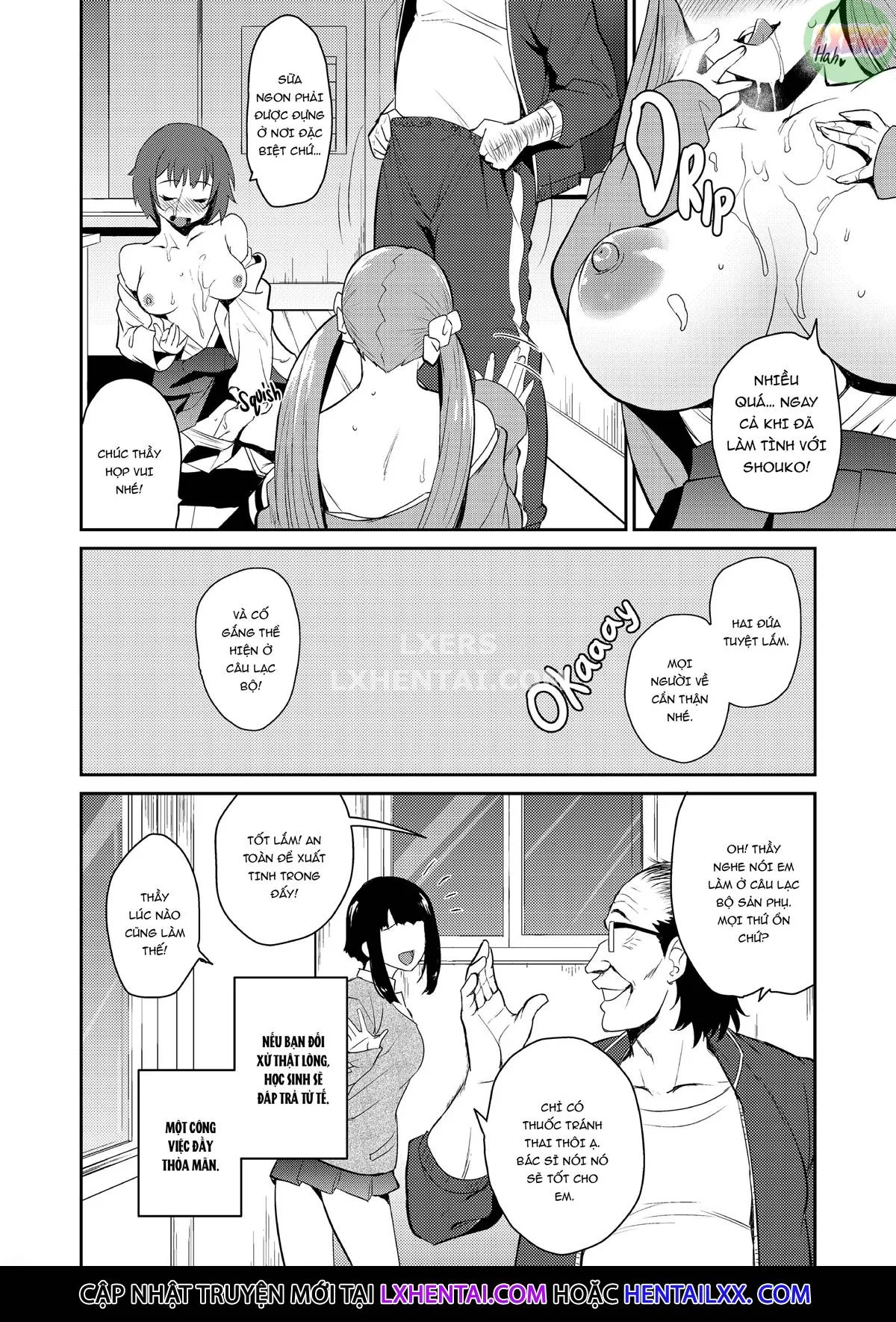 HentaiVN.net - Ảnh 19 - Girls Just Love The Sex Ed Teacher - Oneshot