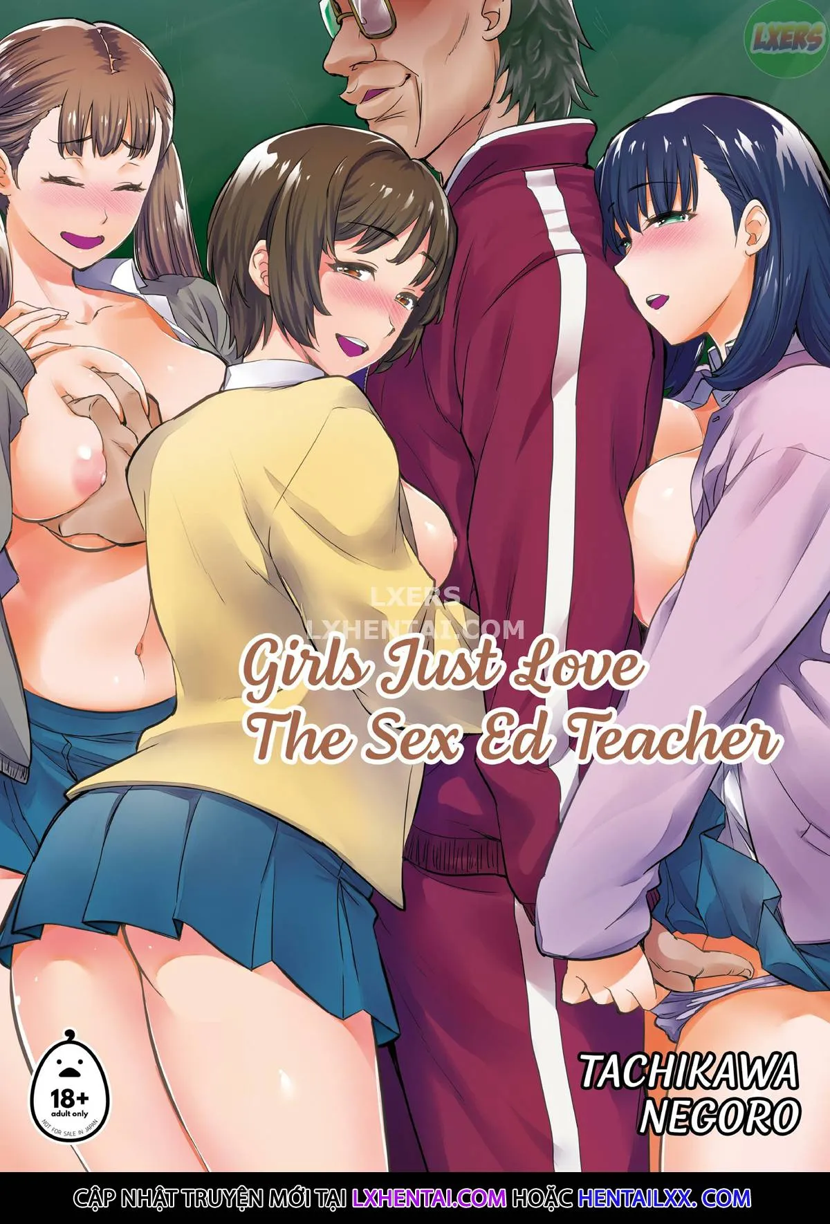 HentaiVN.net - Ảnh 5 - Girls Just Love The Sex Ed Teacher - Oneshot