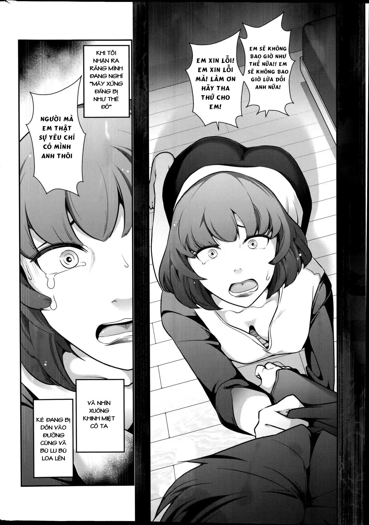 HentaiVN.net - Ảnh 10 - Sự trỗi dậy của ông chồng bị NTR [Very lewd urban legends Real 14 The case of Kitano Miyoko (30 y.o) (Men's Gold 2014-08)] - Oneshot