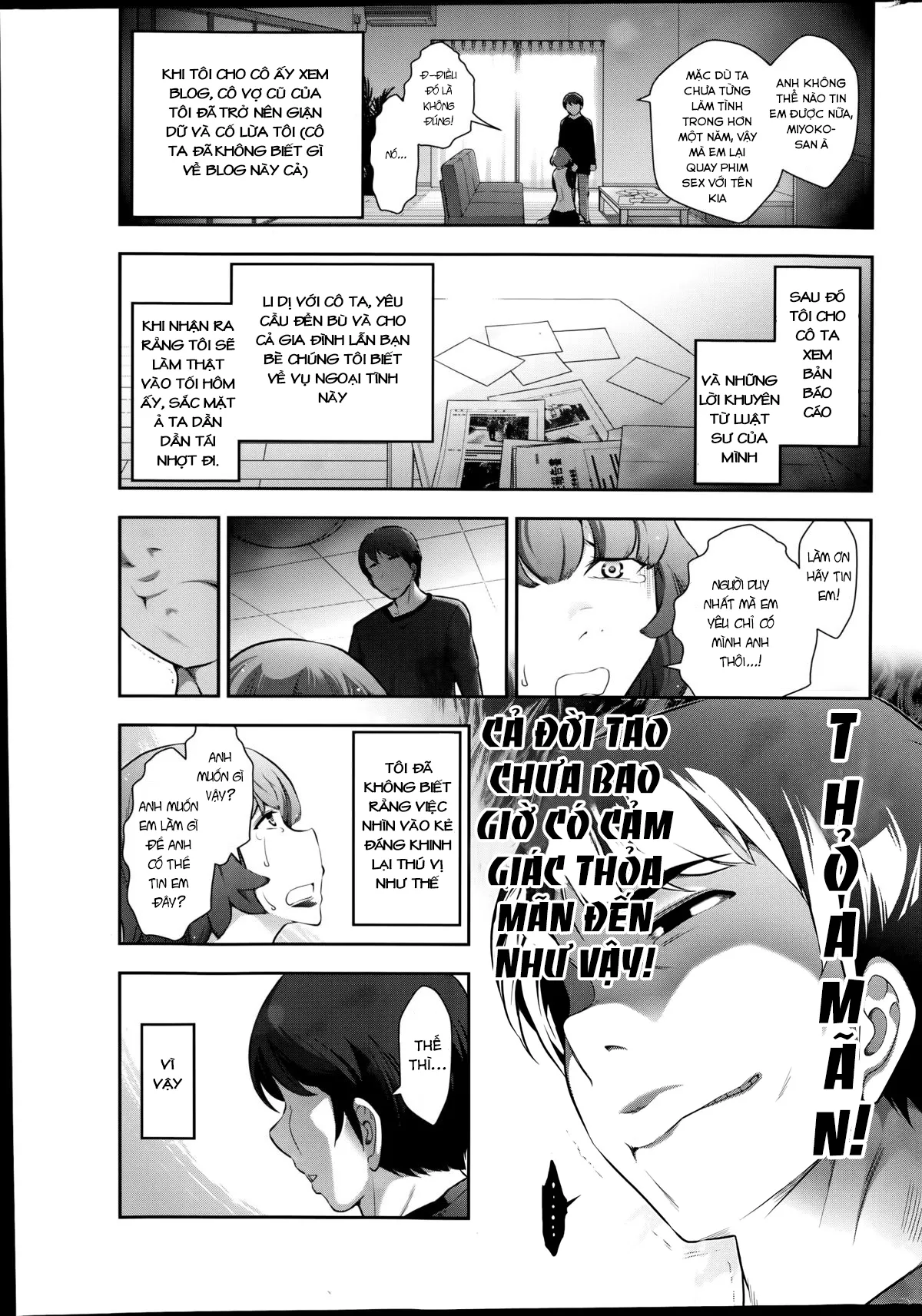 HentaiVN.net - Ảnh 11 - Sự trỗi dậy của ông chồng bị NTR [Very lewd urban legends Real 14 The case of Kitano Miyoko (30 y.o) (Men's Gold 2014-08)] - Oneshot