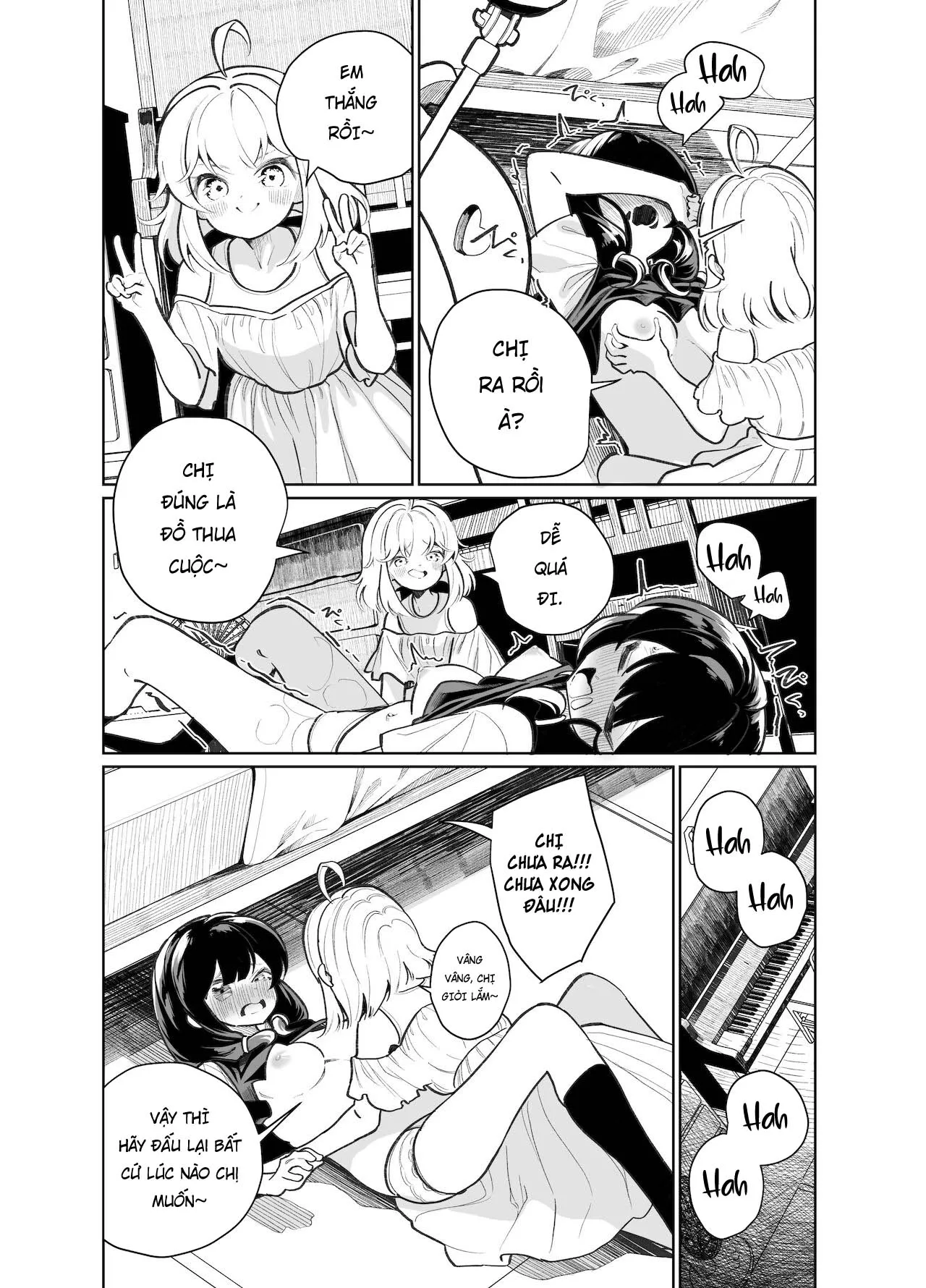 HentaiVN.net - Ảnh 15 - Mình muốn thắng con nhỏ đó! [Ano Mesugaki ni Kachitai; I Wanna Win Against that Little Bitch] - Oneshot