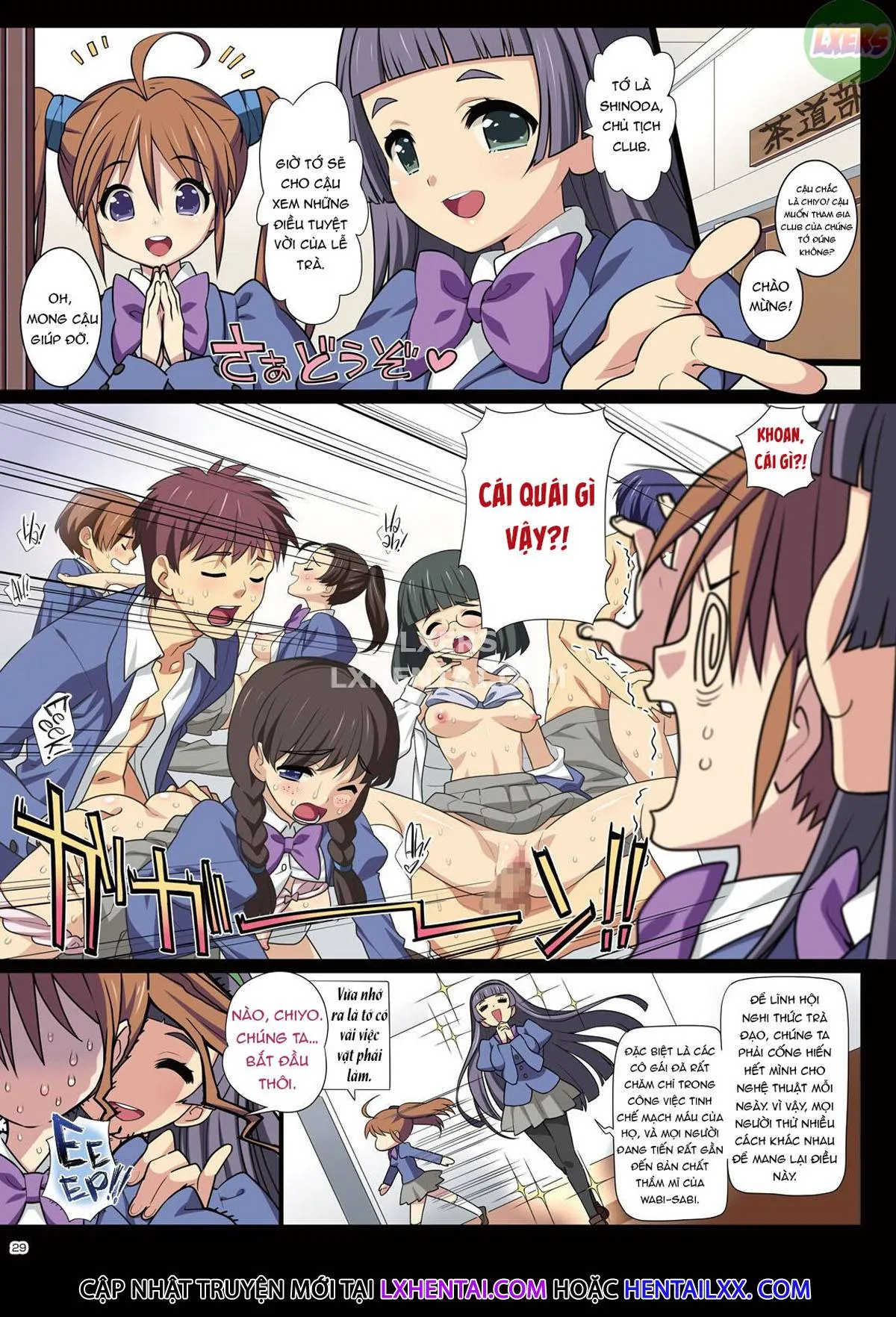 HentaiVN.net - Ảnh 32 - Extracurricular Girls Collection [Bukatsukko Collection] - Chap 1