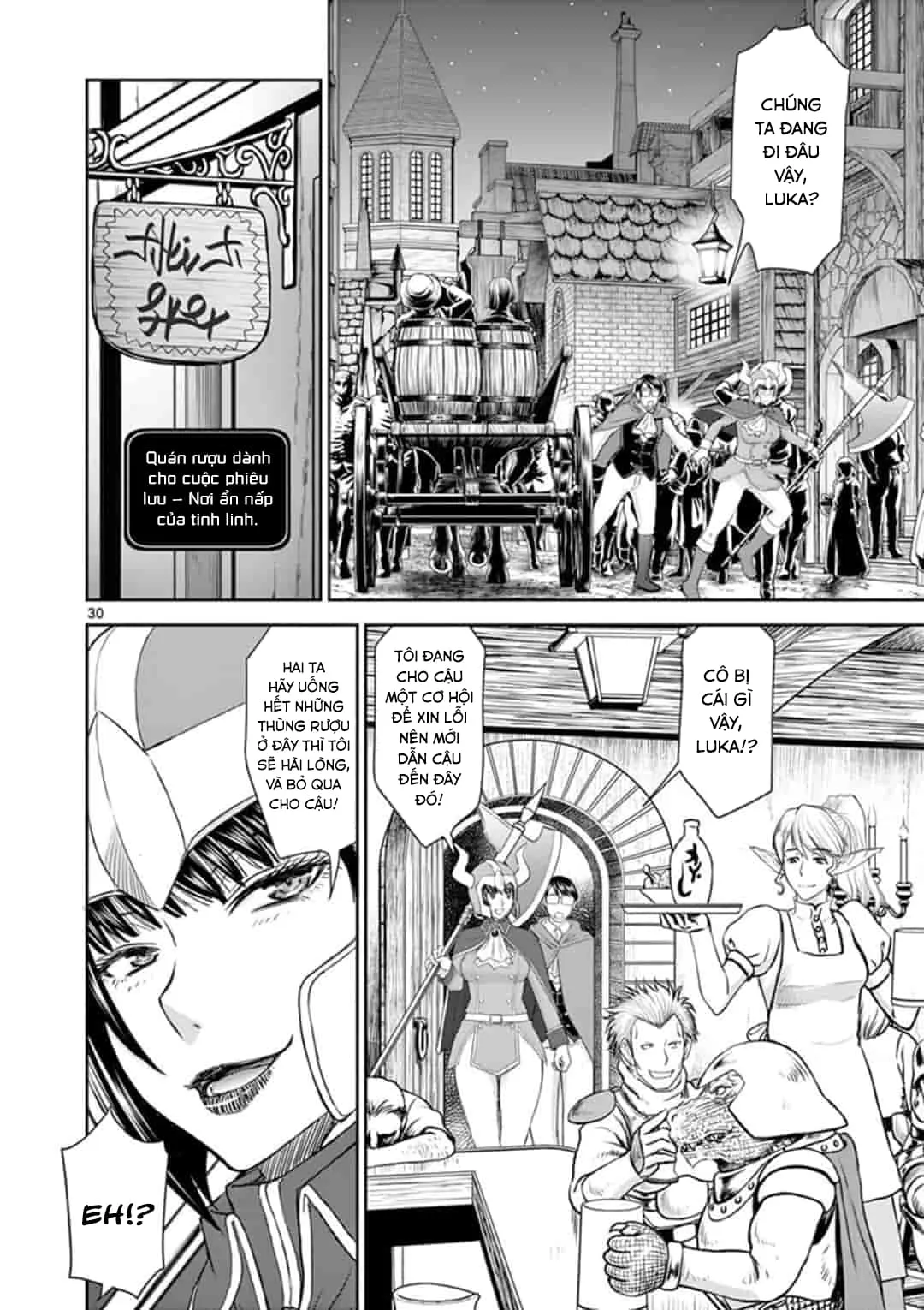 HentaiVN.net - Ảnh 11 - Isekai Furin [異世界不倫～魔王討伐から十年、妻とはレスの元勇者と、夫を亡くした女戦士～] - Chap 2