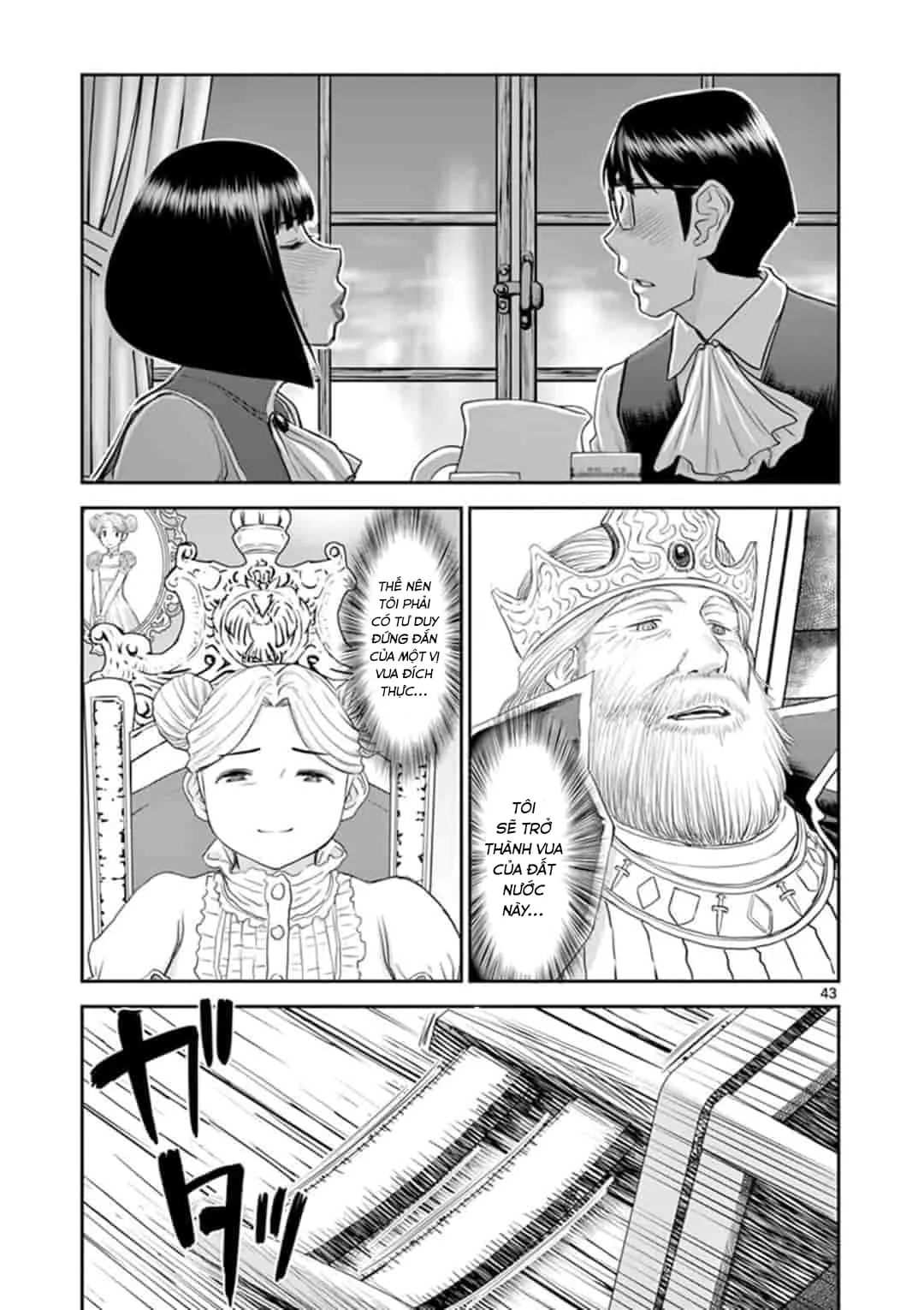 HentaiVN.net - Ảnh 24 - Isekai Furin [異世界不倫～魔王討伐から十年、妻とはレスの元勇者と、夫を亡くした女戦士～] - Chap 2