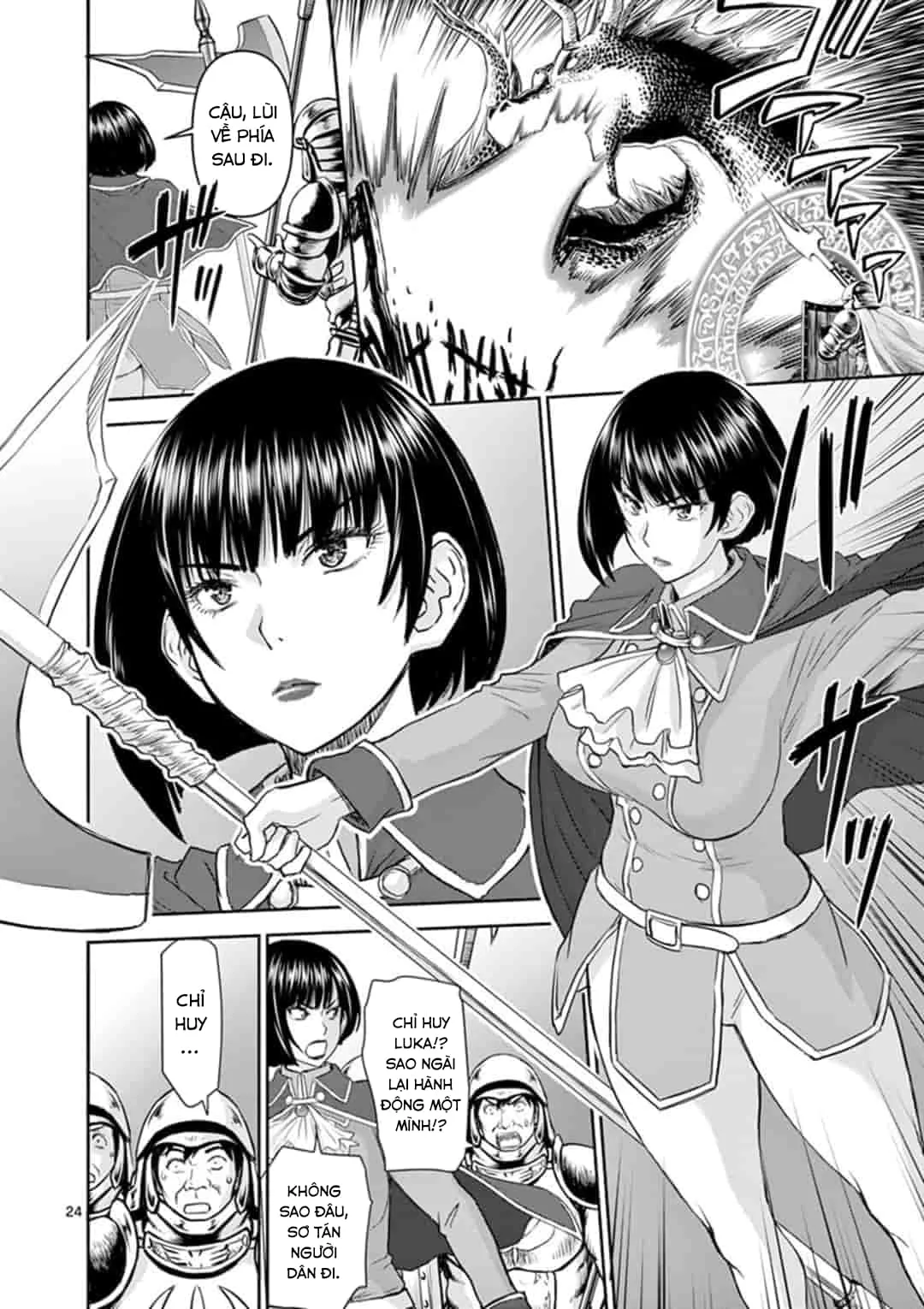 HentaiVN.net - Ảnh 5 - Isekai Furin [異世界不倫～魔王討伐から十年、妻とはレスの元勇者と、夫を亡くした女戦士～] - Chap 2