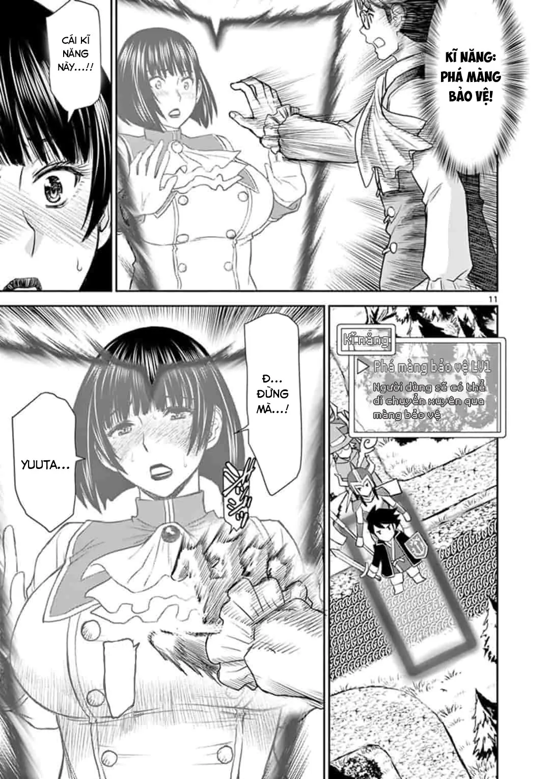 HentaiVN.net - Ảnh 12 - Isekai Furin [異世界不倫～魔王討伐から十年、妻とはレスの元勇者と、夫を亡くした女戦士～] - Chap 3