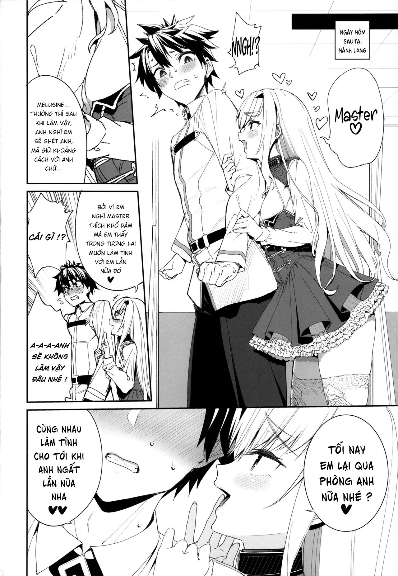 HentaiVN.net - Ảnh 23 - Cuốn truyện về việc Melusine của tôi trở nên điên cuồng [Ore no Melu-ko ga Guigui Kuru Hon ; A Book of My Meluko Going Wild] - Oneshot