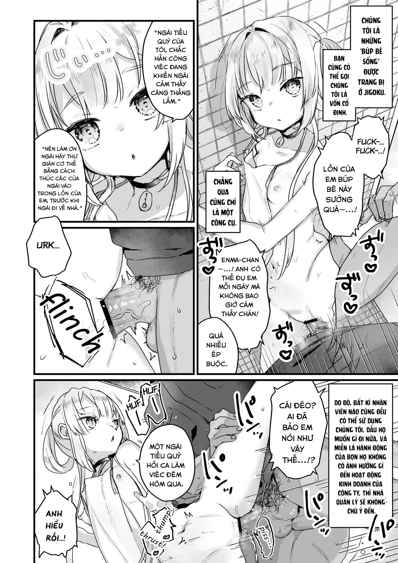 HentaiVN.net - Ảnh 5 - Enma-chan, búp bê ở địa ngục. [Enma wa Jigoku no Ikiningyou; Enma, Hell's Living Doll] - Oneshot