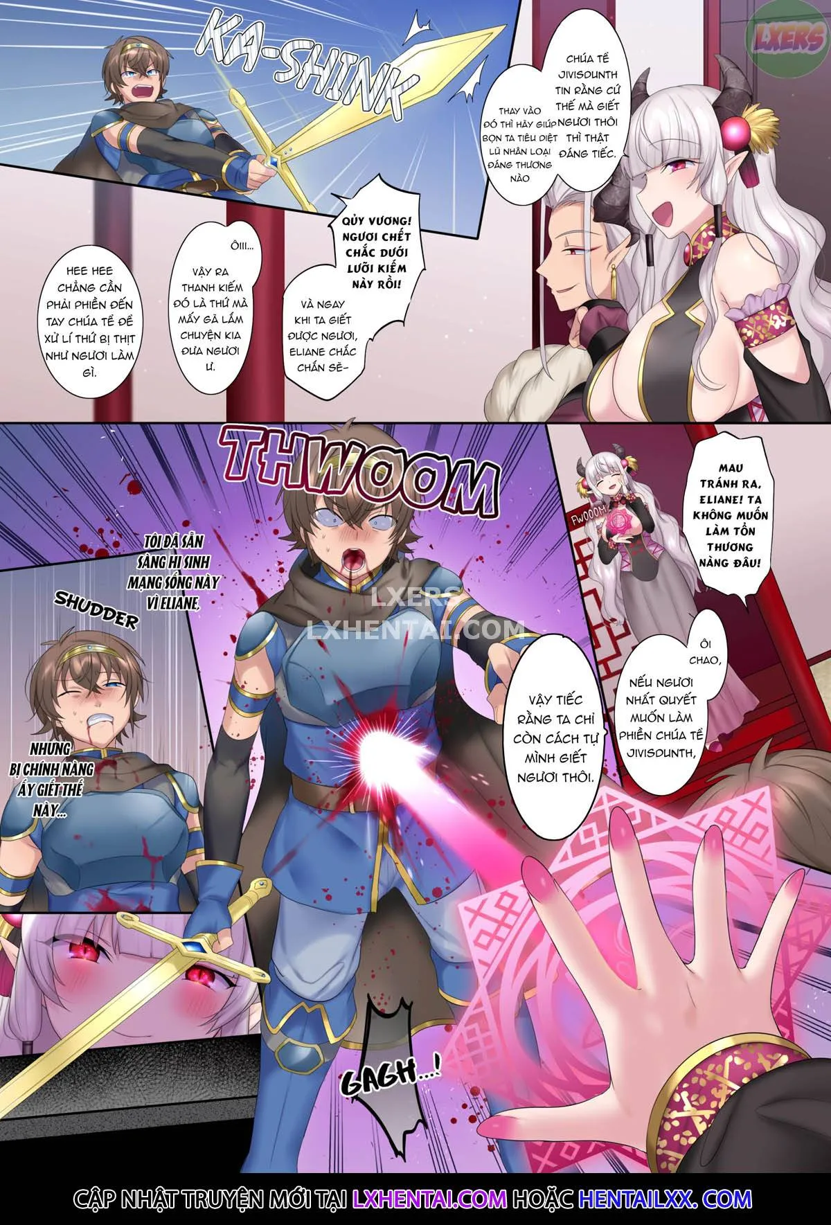 HentaiVN.net - Ảnh 9 - Yuusha Aku Ni Ochiru ~Ryu Hime Meifa No Kakusei~ [A Hero's Fall From Grace Dragon Princess] - Oneshot