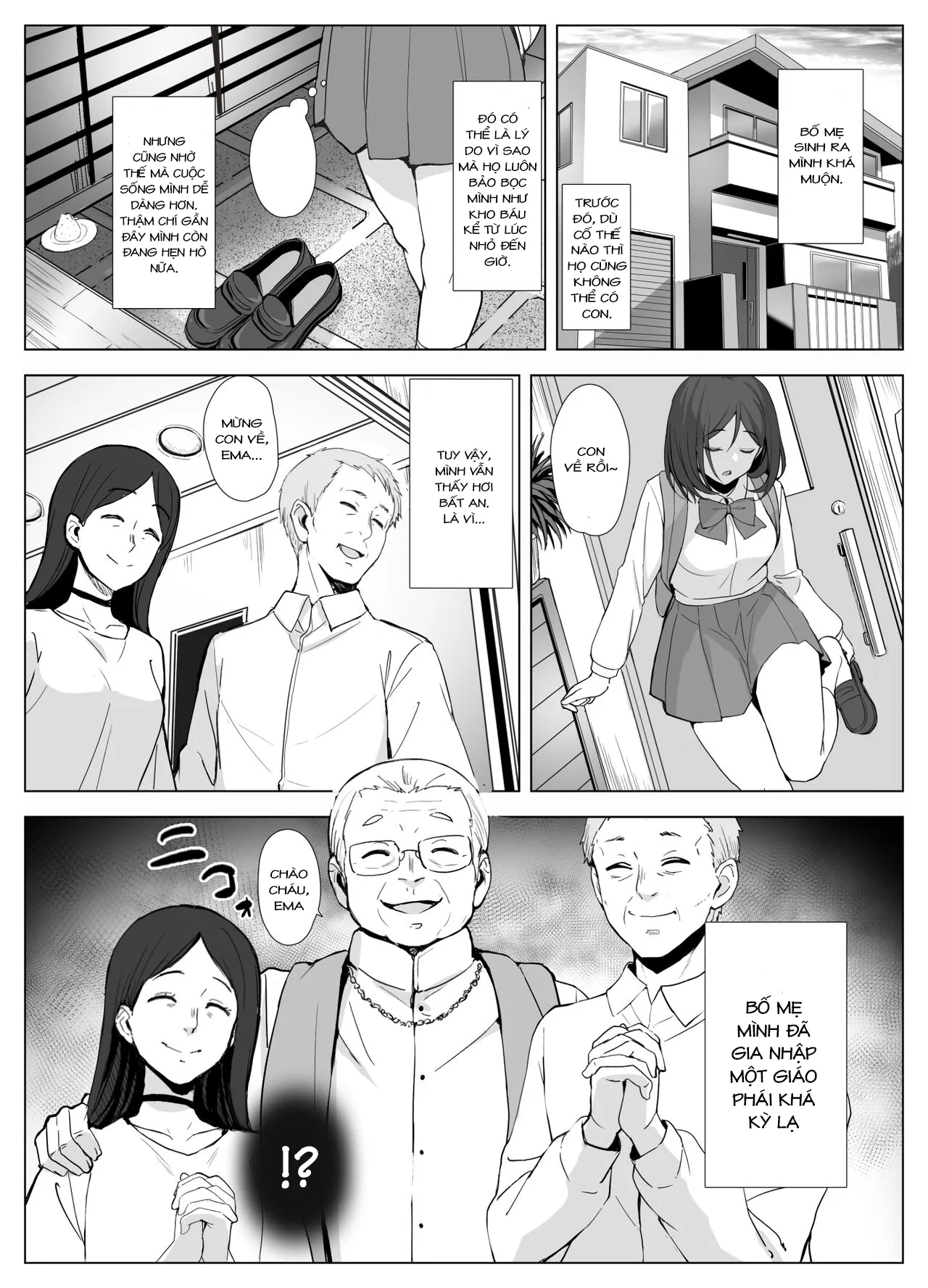 HentaiVN.net - Ảnh 4 - The Founder's Sexual Teachings ~Cult Impregnation Ritual~ [Kyouso-sama no Seinaru Oshie ~Karuto Kyoudan no Haramase Gishiki~] - Oneshot