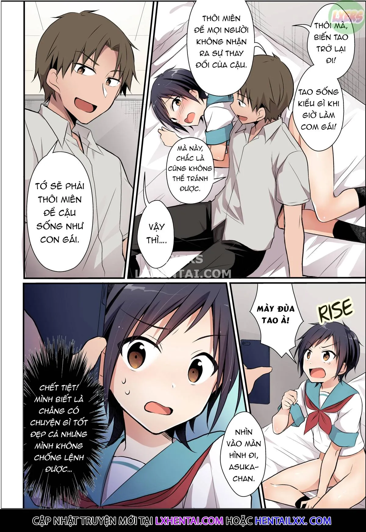 HentaiVN.net - Ảnh 24 - The Former Ace of the Baseball Team is a Prostitute Girl [Yakyuubu No Moto Ace ♂ Wa Sei Shori Pet ♀; Former Baseball Club's Ace ♂ Is A Sexual Relief Pet ♀] - Oneshot