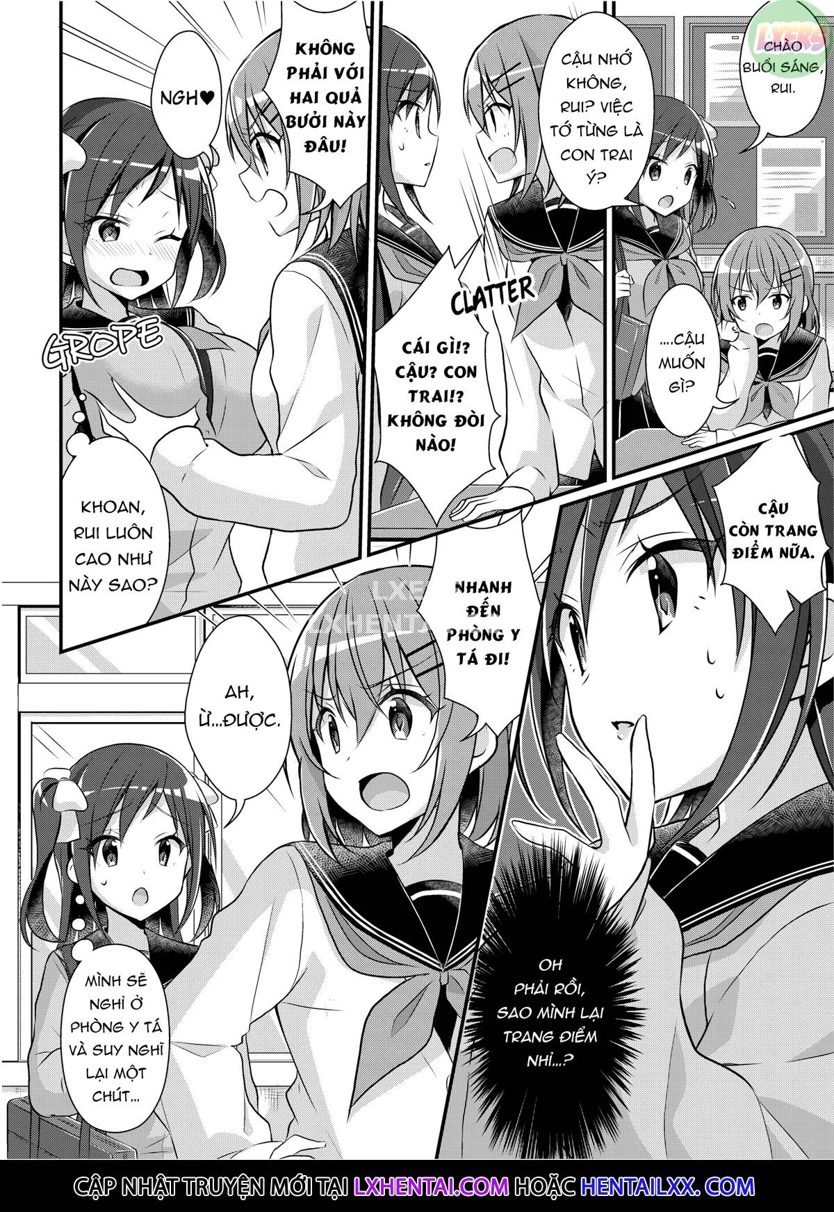 HentaiVN.net - Ảnh 30 - The Former Ace of the Baseball Team is a Prostitute Girl [Yakyuubu No Moto Ace ♂ Wa Sei Shori Pet ♀; Former Baseball Club's Ace ♂ Is A Sexual Relief Pet ♀] - Oneshot