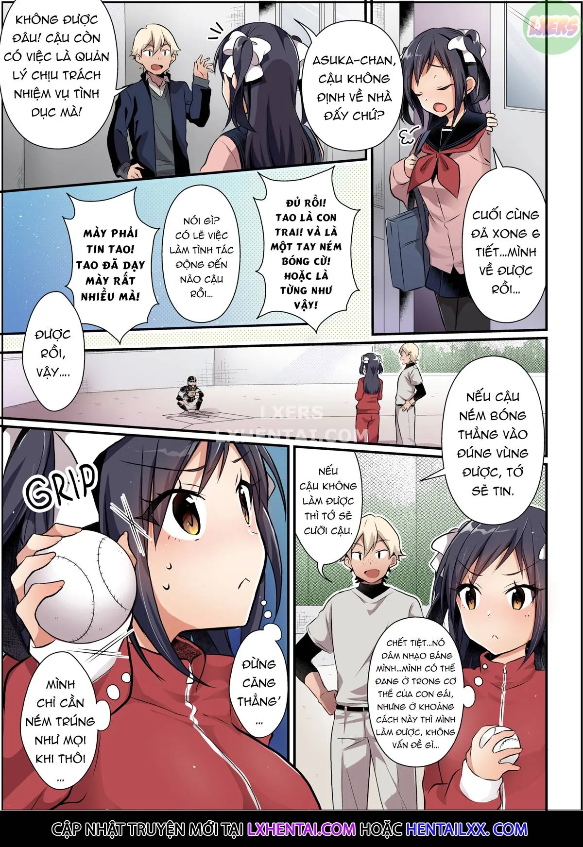 HentaiVN.net - Ảnh 43 - The Former Ace of the Baseball Team is a Prostitute Girl [Yakyuubu No Moto Ace ♂ Wa Sei Shori Pet ♀; Former Baseball Club's Ace ♂ Is A Sexual Relief Pet ♀] - Oneshot