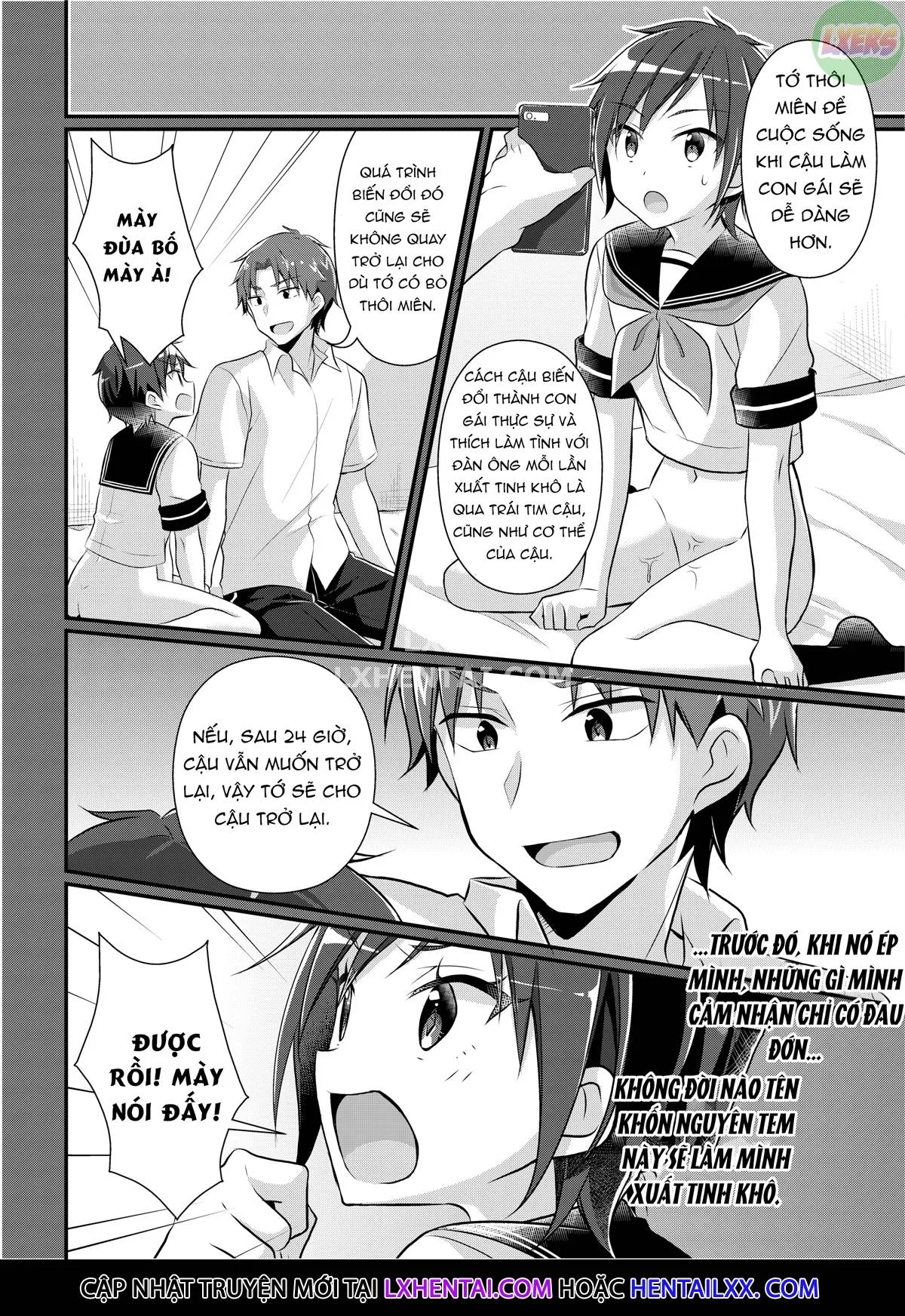HentaiVN.net - Ảnh 54 - The Former Ace of the Baseball Team is a Prostitute Girl [Yakyuubu No Moto Ace ♂ Wa Sei Shori Pet ♀; Former Baseball Club's Ace ♂ Is A Sexual Relief Pet ♀] - Oneshot