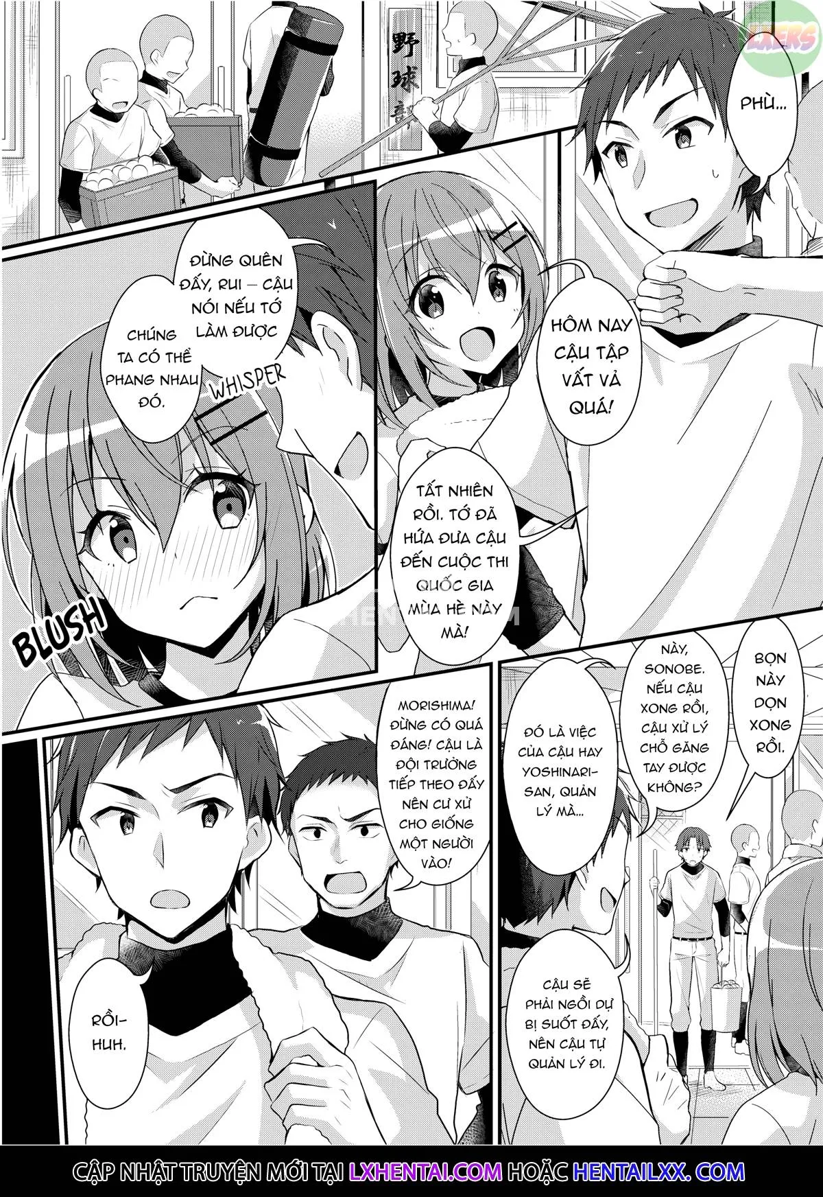 HentaiVN.net - Ảnh 7 - The Former Ace of the Baseball Team is a Prostitute Girl [Yakyuubu No Moto Ace ♂ Wa Sei Shori Pet ♀; Former Baseball Club's Ace ♂ Is A Sexual Relief Pet ♀] - Oneshot