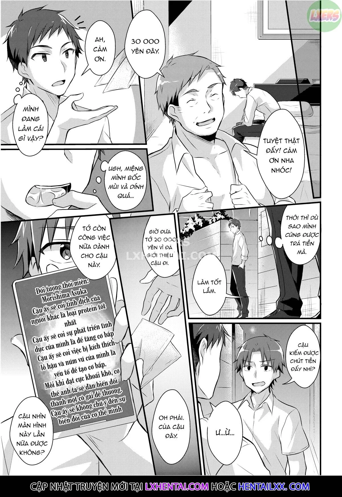 HentaiVN.net - Ảnh 9 - The Former Ace of the Baseball Team is a Prostitute Girl [Yakyuubu No Moto Ace ♂ Wa Sei Shori Pet ♀; Former Baseball Club's Ace ♂ Is A Sexual Relief Pet ♀] - Oneshot