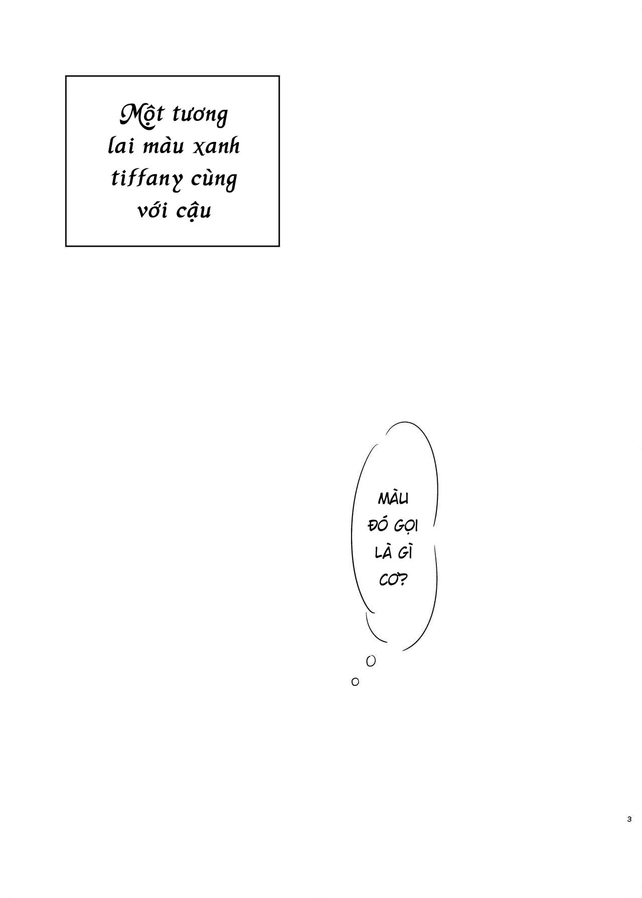 HentaiVN.net - Ảnh 3 - Tiffany Blue no Mirai o Kimi to [A Tiffany Blue future with you] - Oneshot