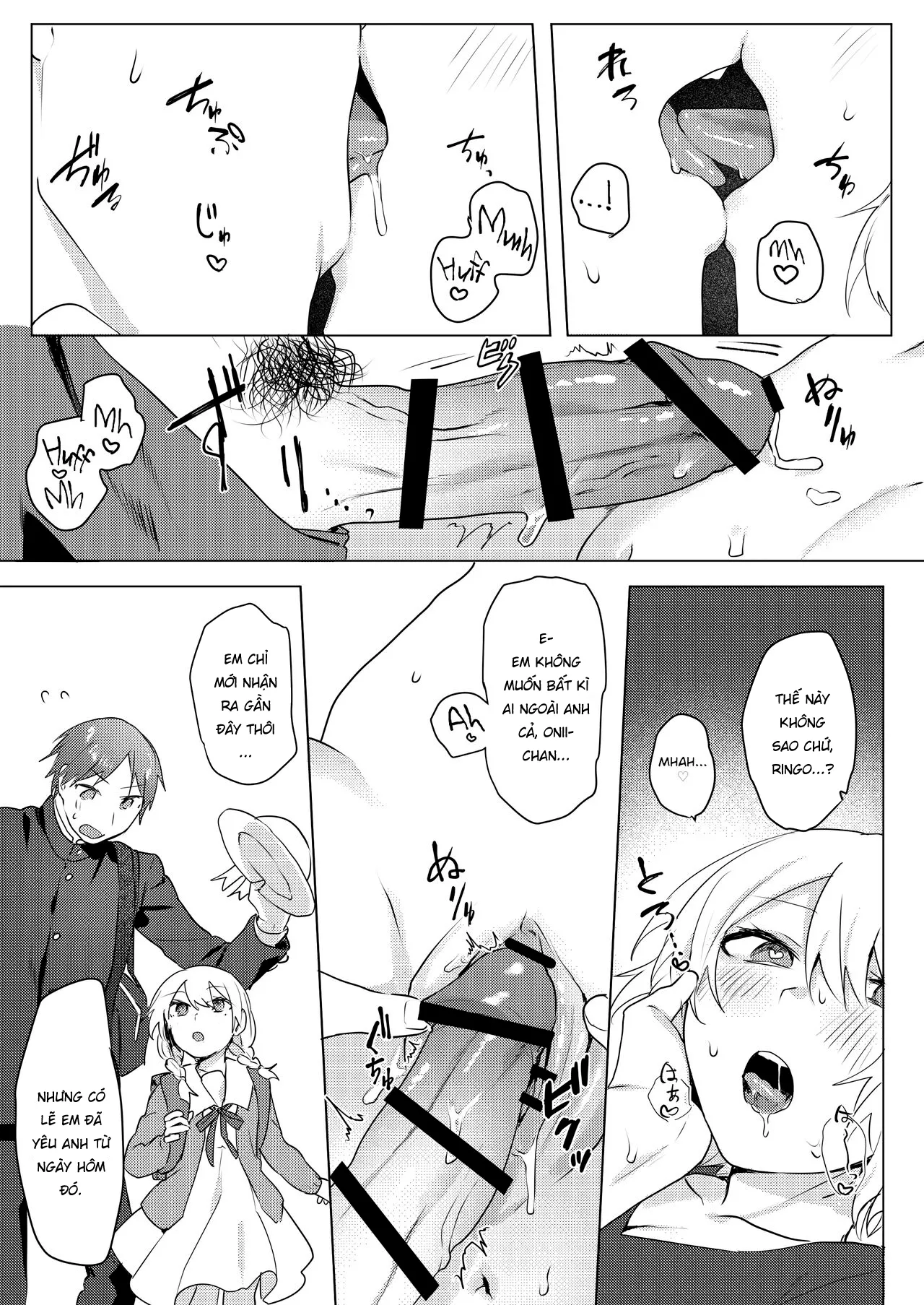 HentaiVN.net - Ảnh 39 - Kế hoạch dụ dỗ Onii-chan của tôi [Oniichan Yuwaku Keikaku, A Plan to Seduce My Onii-chan] - Oneshot ngọt