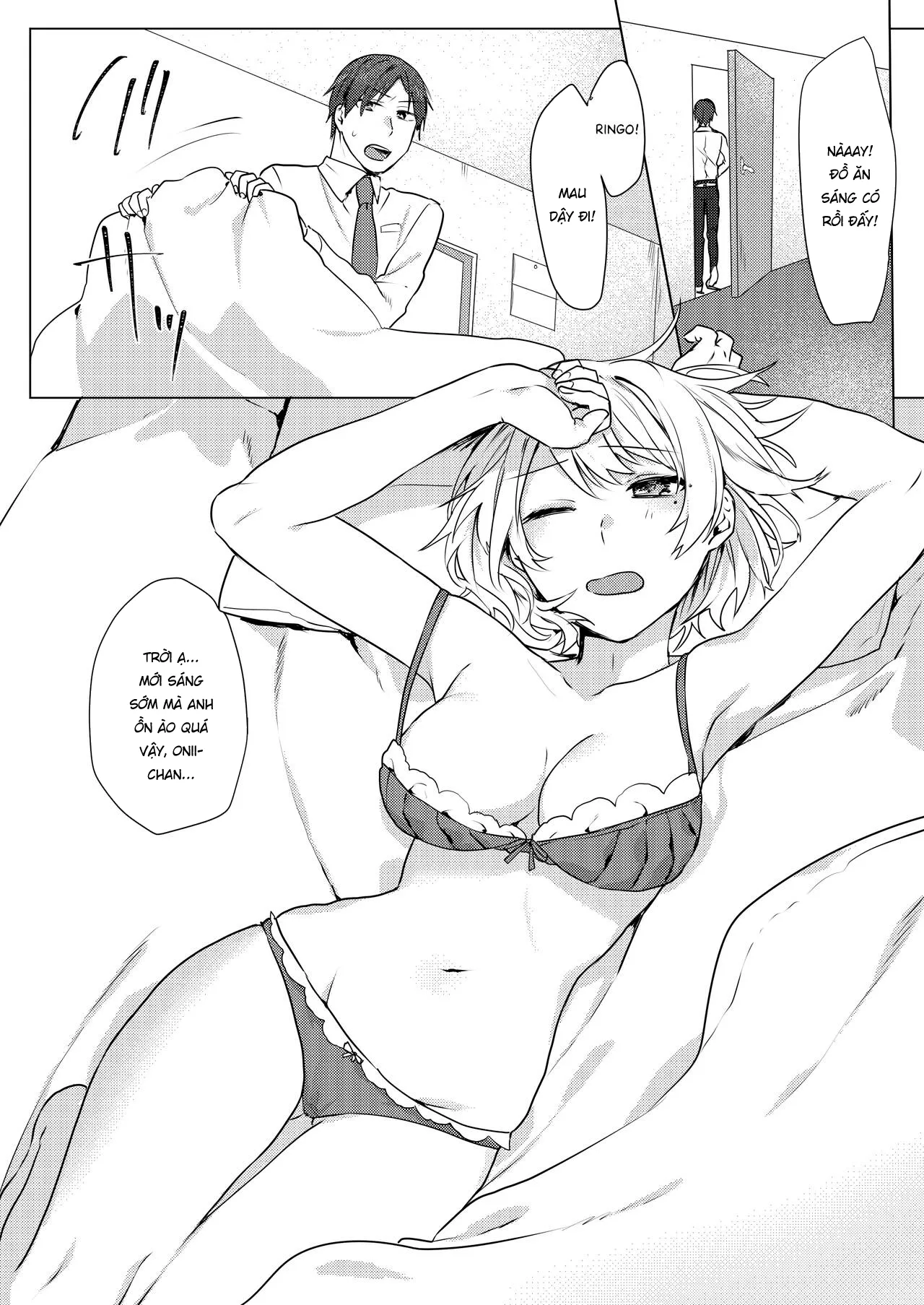 HentaiVN.net - Ảnh 4 - Kế hoạch dụ dỗ Onii-chan của tôi [Oniichan Yuwaku Keikaku, A Plan to Seduce My Onii-chan] - Oneshot ngọt