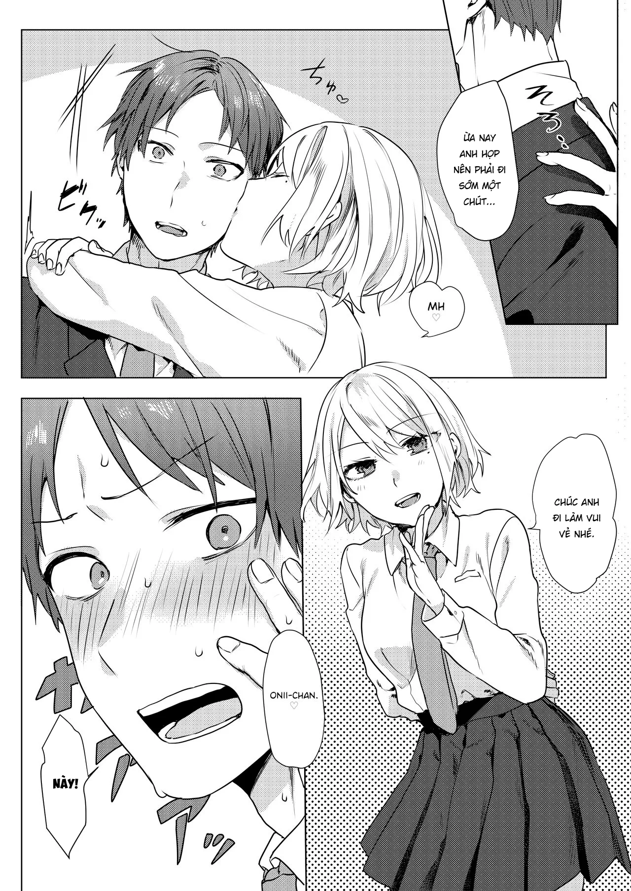 HentaiVN.net - Ảnh 7 - Kế hoạch dụ dỗ Onii-chan của tôi [Oniichan Yuwaku Keikaku, A Plan to Seduce My Onii-chan] - Oneshot ngọt