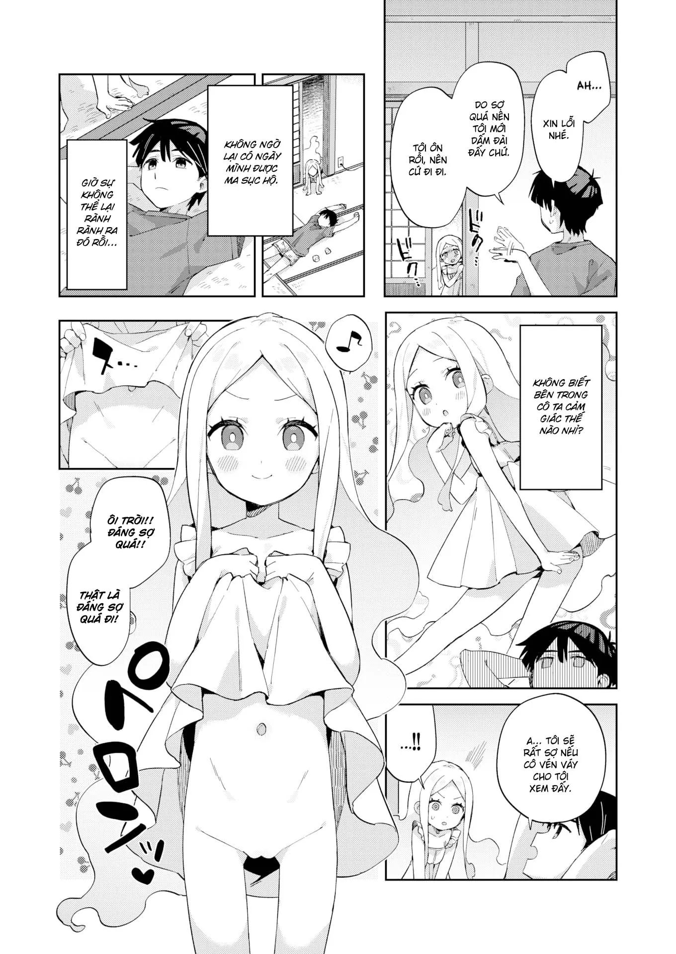 HentaiVN.net - Ảnh 10 - Con Ma ở Phòng trọ số 8 - Oneshot