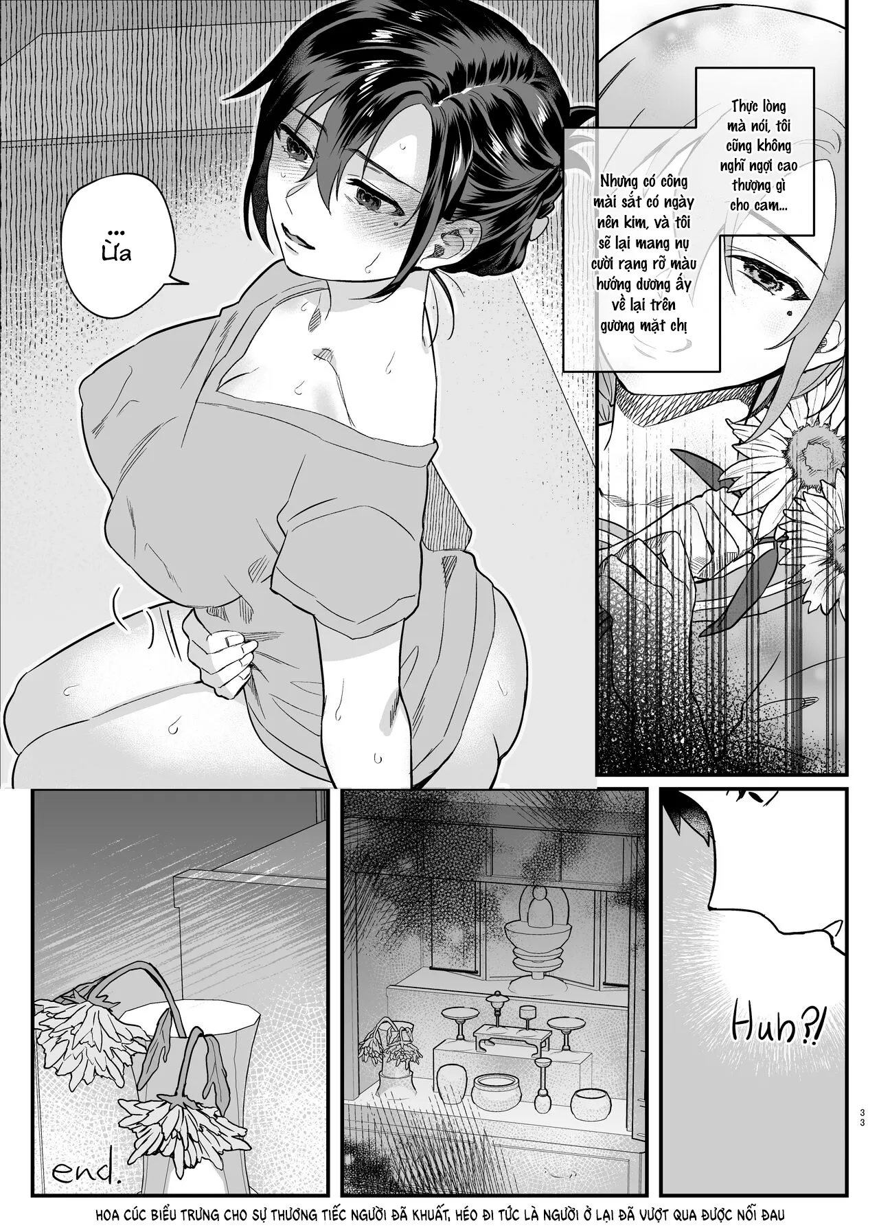 HentaiVN.net - Ảnh 34 - Góa phụ của anh trai tôi [Naki Ani no Yome, My Brother's Widow!] - Oneshot