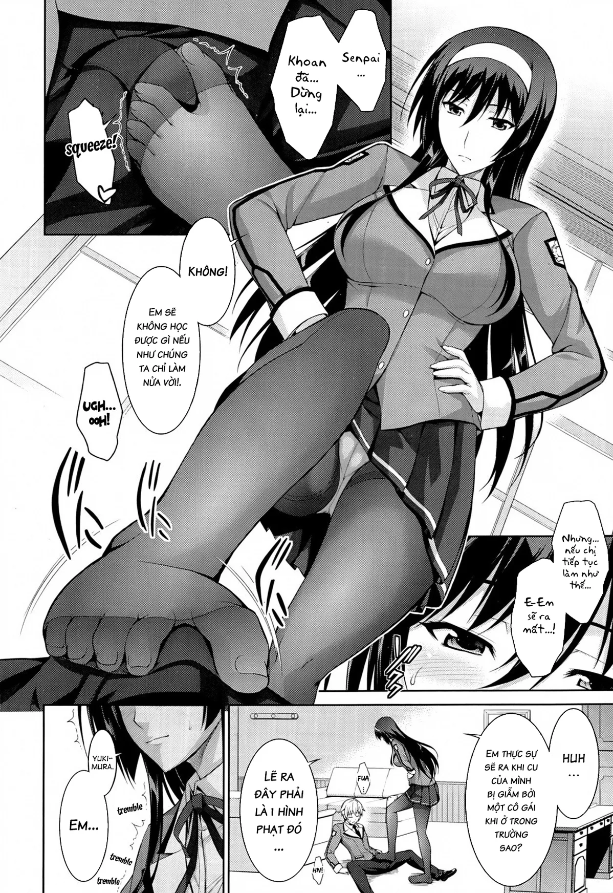 HentaiVN.net - Ảnh 11 - Để em sủa cho chị nghe [Boku wa Anata ni Wan to Naku] - Chap 1