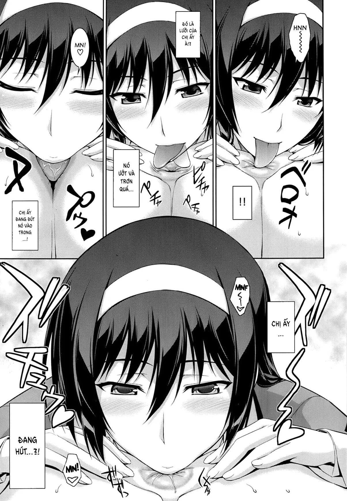 HentaiVN.net - Ảnh 14 - Để em sủa cho chị nghe [Boku wa Anata ni Wan to Naku] - Chap 1