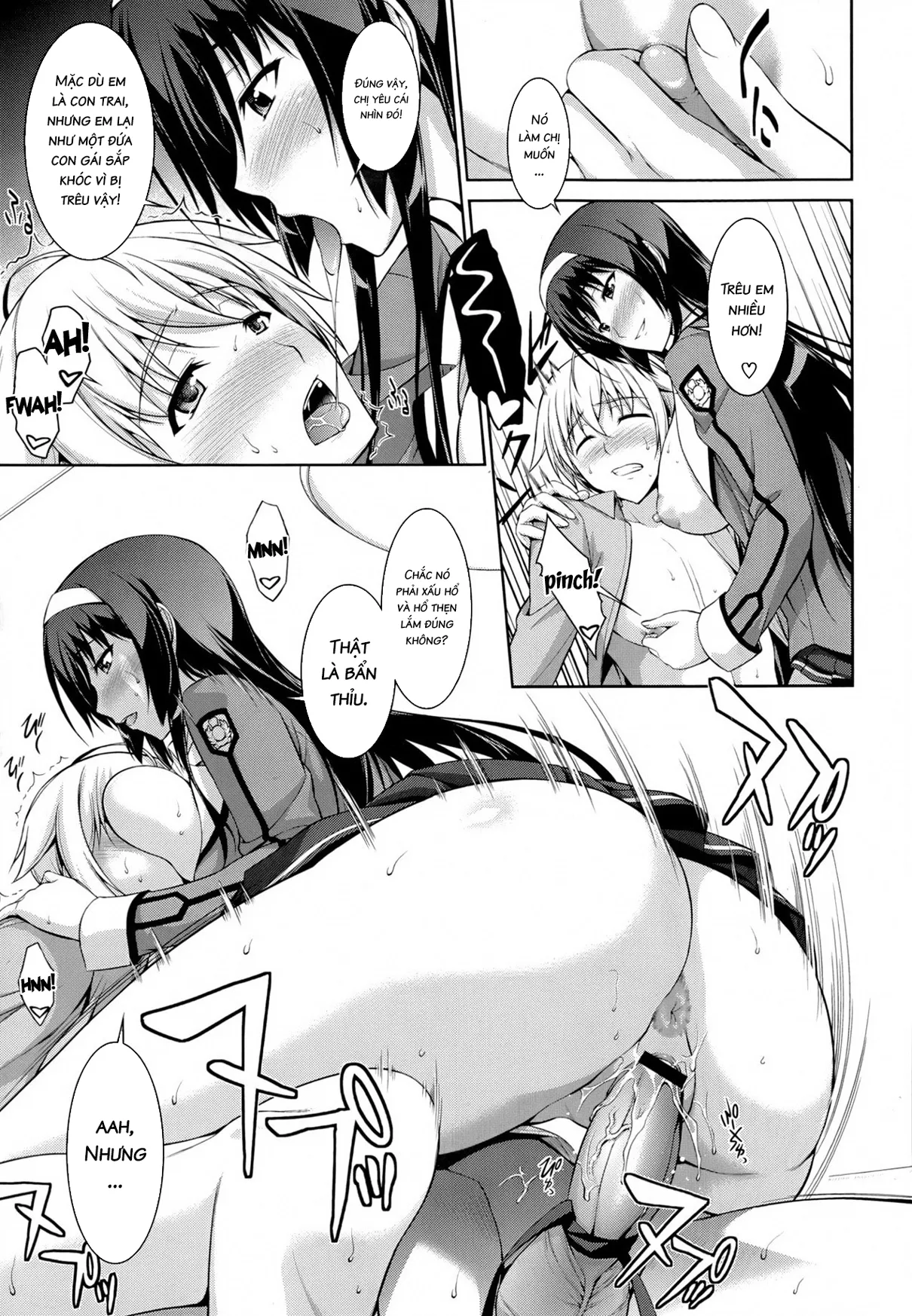 HentaiVN.net - Ảnh 22 - Để em sủa cho chị nghe [Boku wa Anata ni Wan to Naku] - Chap 1