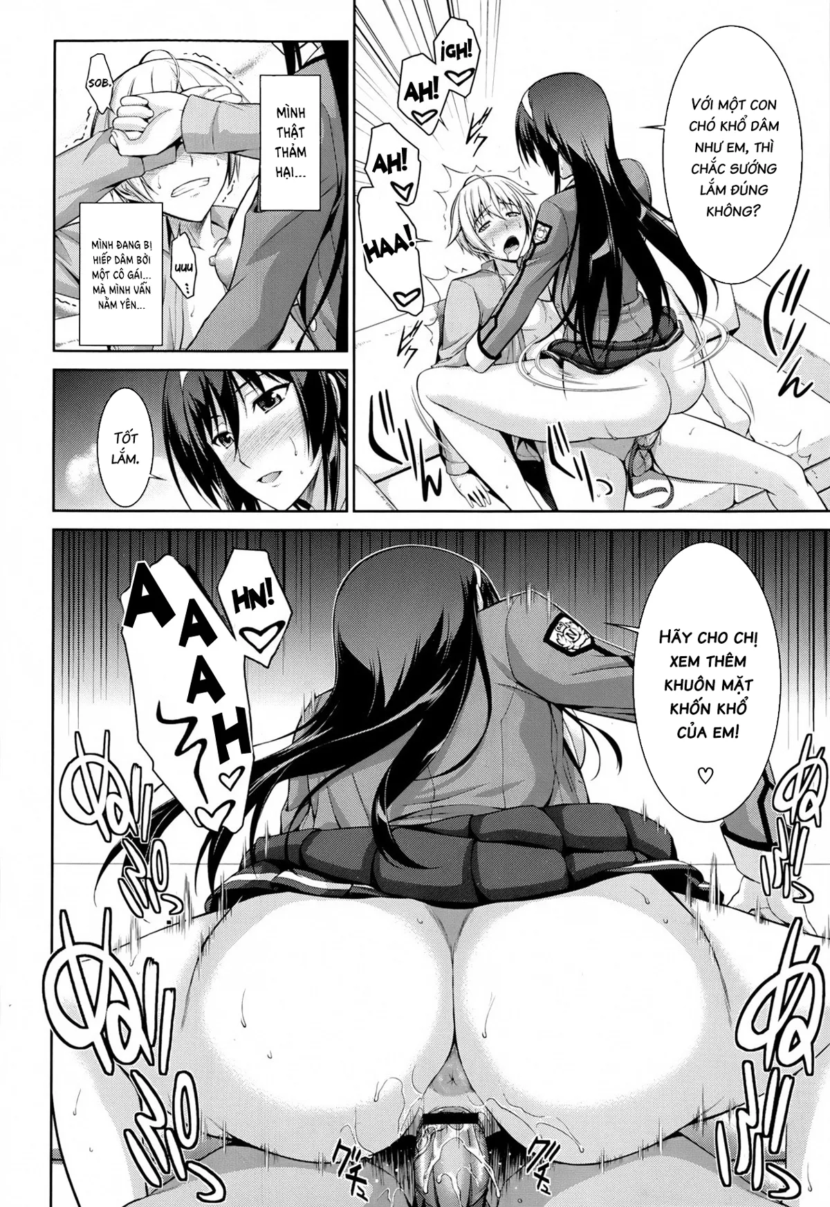 HentaiVN.net - Ảnh 23 - Để em sủa cho chị nghe [Boku wa Anata ni Wan to Naku] - Chap 1