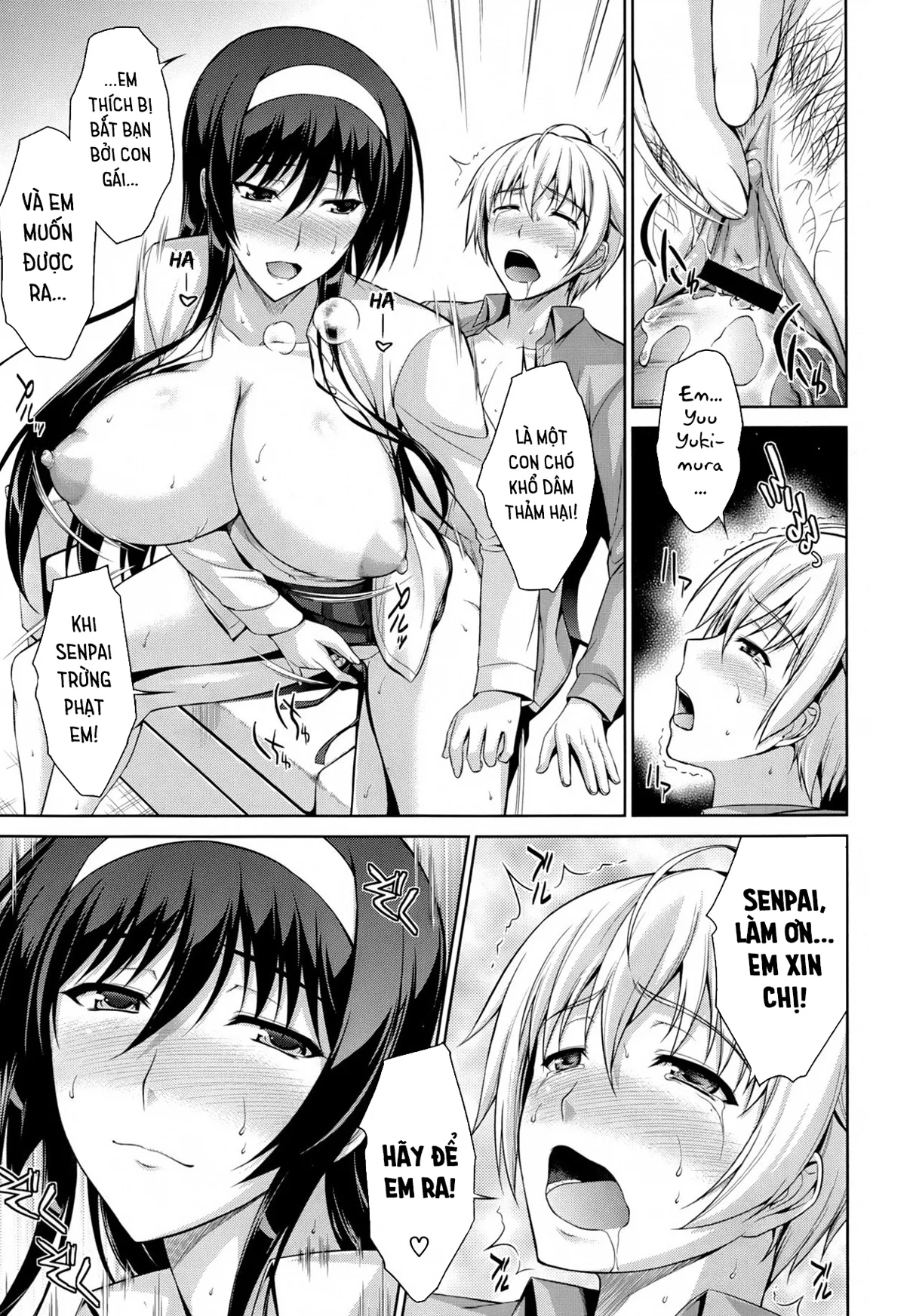 HentaiVN.net - Ảnh 26 - Để em sủa cho chị nghe [Boku wa Anata ni Wan to Naku] - Chap 1