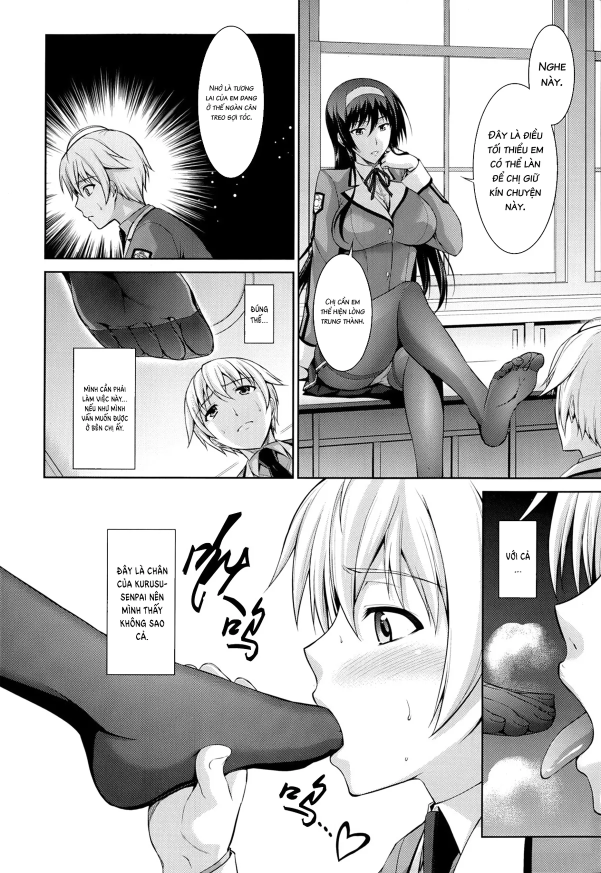 HentaiVN.net - Ảnh 7 - Để em sủa cho chị nghe [Boku wa Anata ni Wan to Naku] - Chap 1